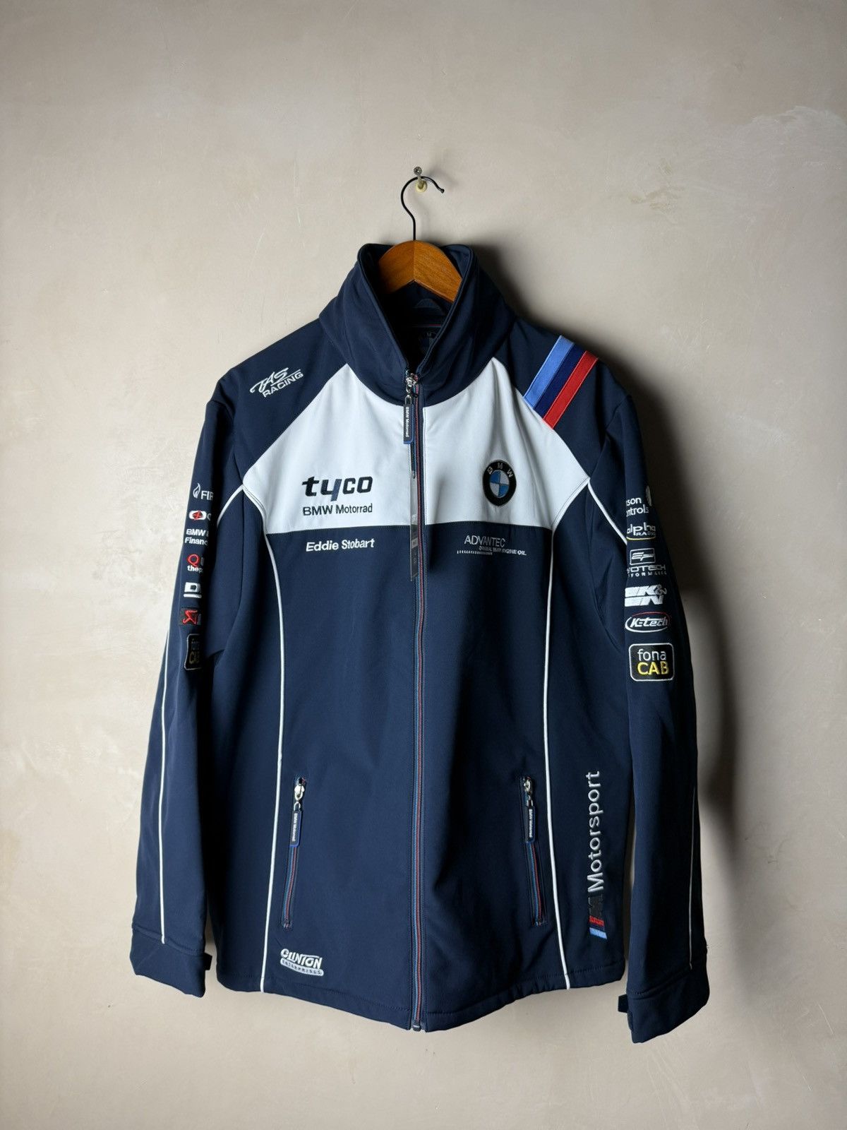 BMW Vintage BMW Tuco Racing Full Zip Jacket Size XL Size US XL / EU 56 / 4 - 1 Thumbnail