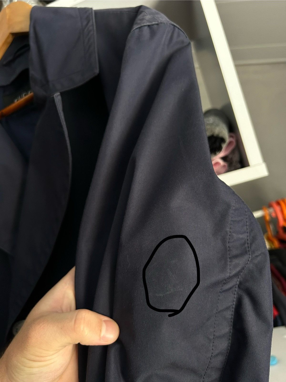 Gucci Gucci Navy Double Breasted Coat Jacket size-54 Size US L / EU 52-54 / 3 - 7 Thumbnail