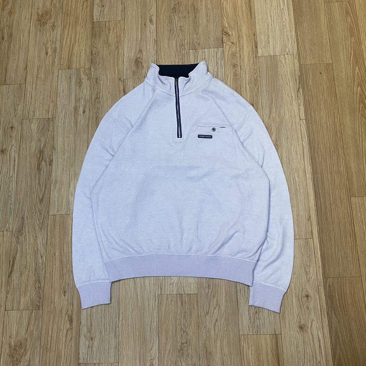 Yohji Yamamoto Vintage 90s SACSNY Y'SACCS Yohji Yamamoto Sweater Half Zip Size US XL / EU 56 / 4 - 1 Thumbnail