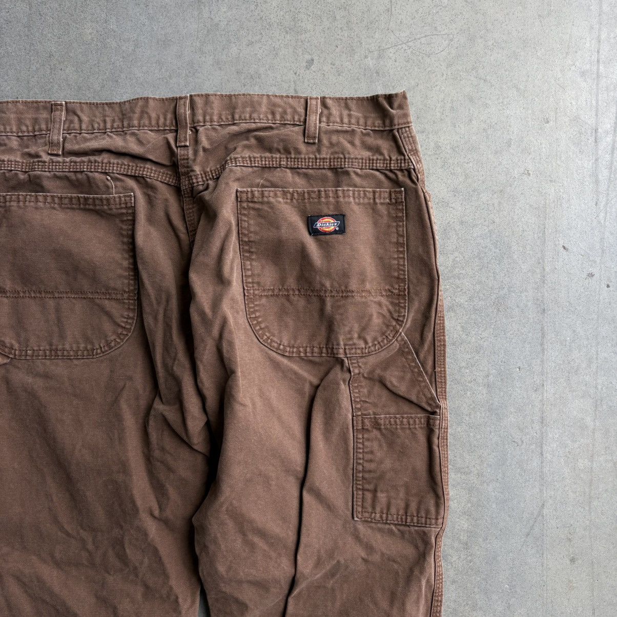 Dickies Vintage Brown Dickies Carpenter Pants Workwear 36x30 Baggy Size US 36 / EU 52 - 2 Thumbnail