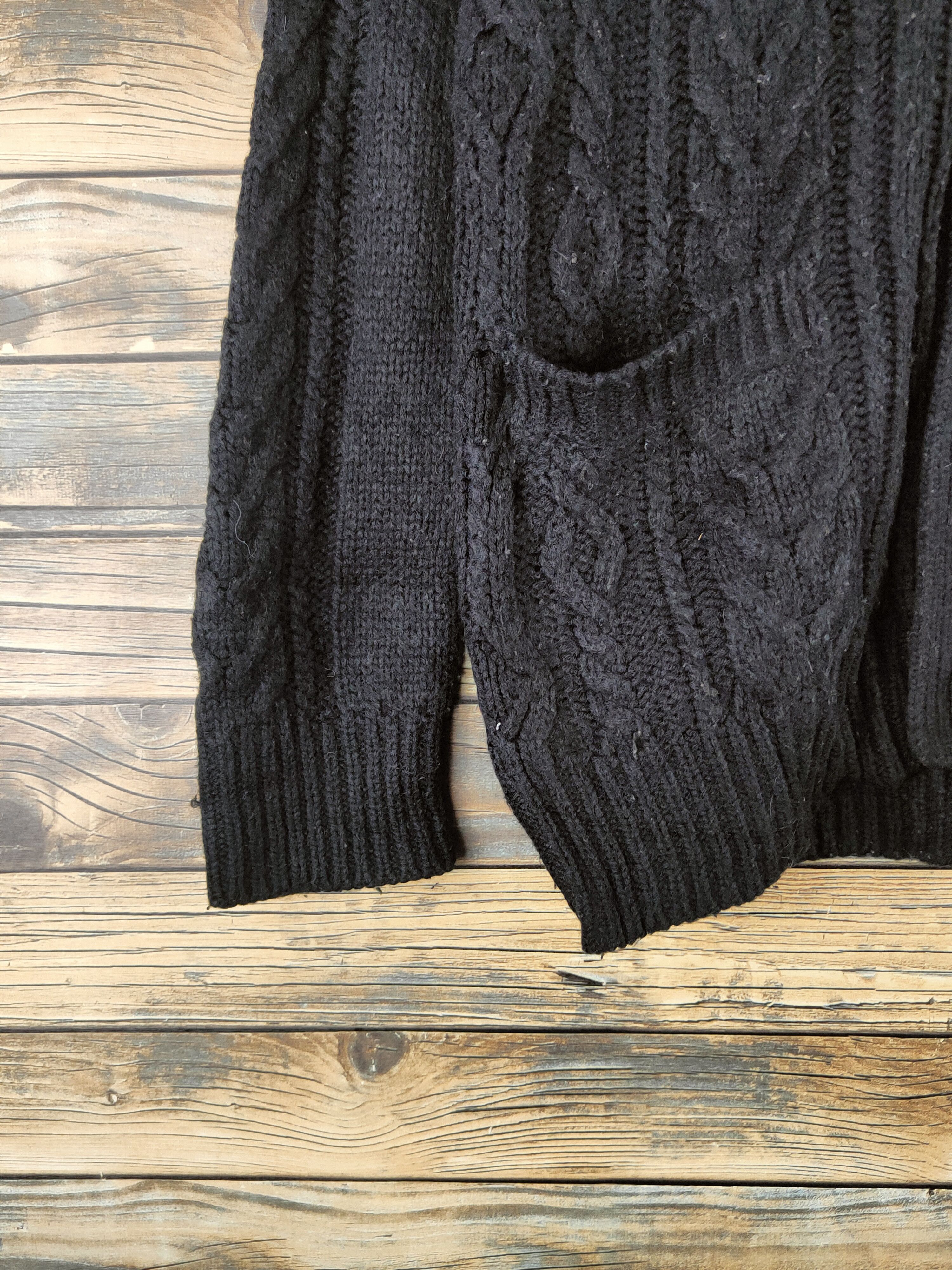Japanese Brand DL Union Station Black Knitwear Sweaters #46-527 Size US M / EU 48-50 / 2 - 5 Thumbnail