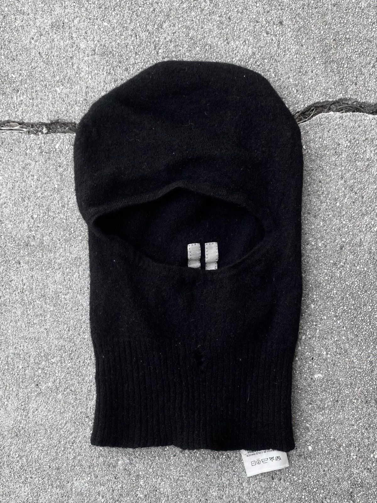 Rick Owens × Rick Owens Drkshdw Rick Owens Gimp Balaclava | Grailed