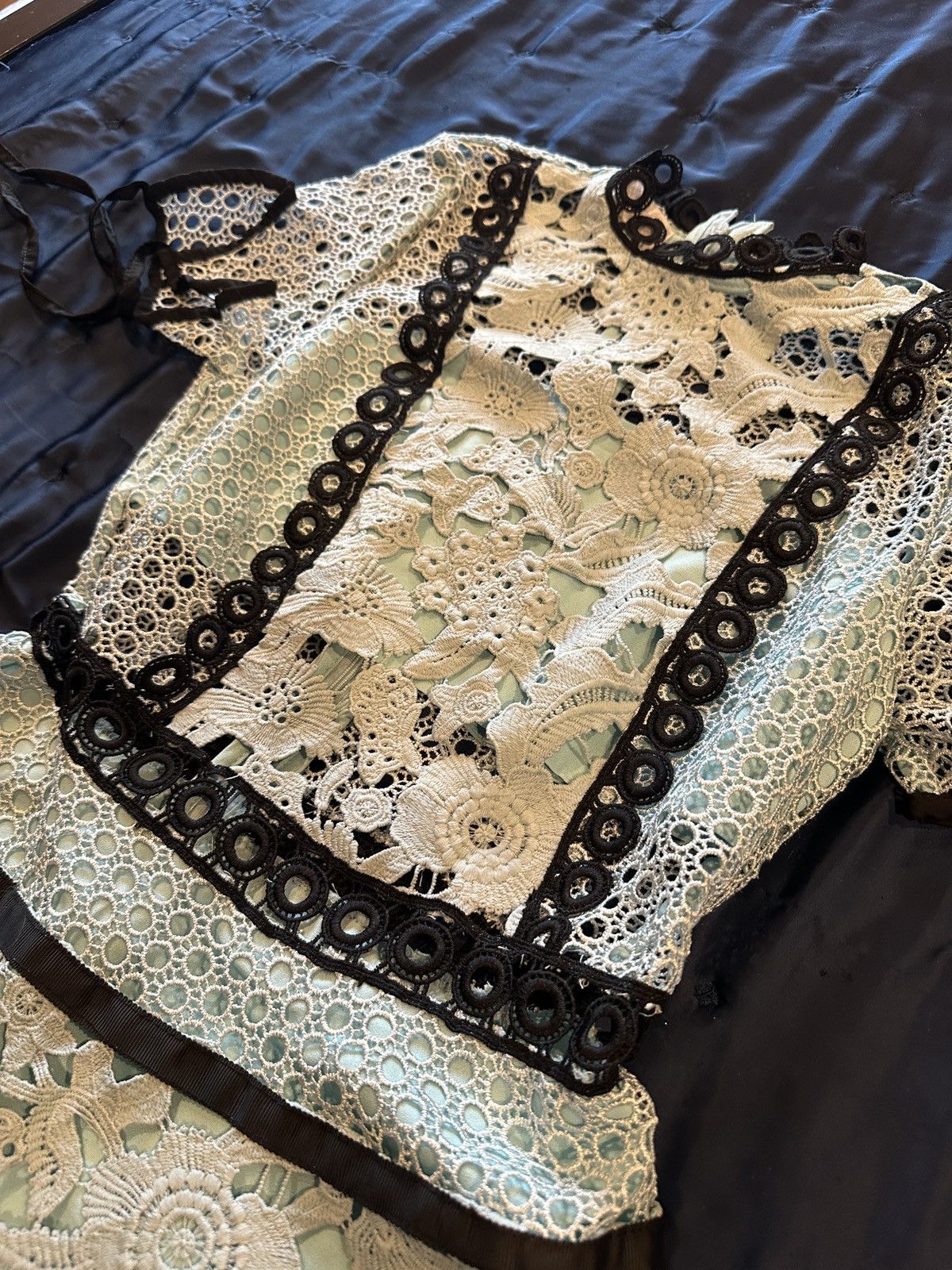 Other Lace Dress Size S / US 4 / IT 40 - 3 Thumbnail