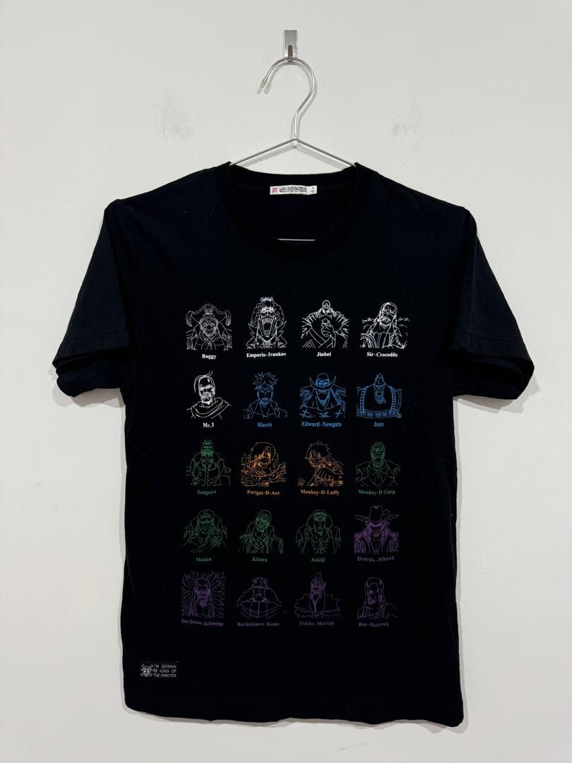 One Piece × Uniqlo Uniqlo One Piece Black Tee Size US S / EU 44-46 / 1 - 1 Thumbnail