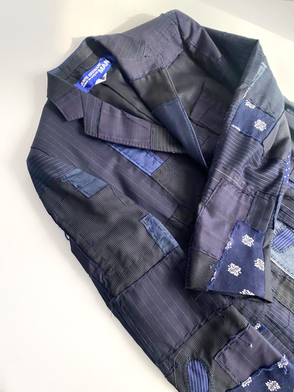Comme des Garcons × Junya Watanabe JUNYA WATANABE 15S/S patchworks tailored jacket Size US L / EU 52-54 / 3 - 5 Thumbnail
