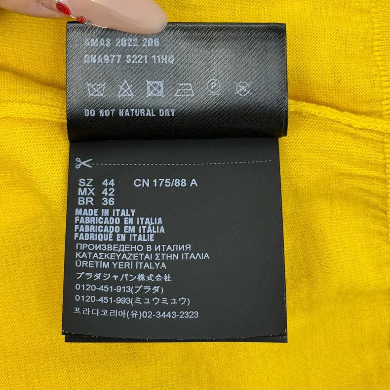 Prada Prada Ginger classic logo wool sweater 2502-Nextarrow Size US S / EU 44-46 / 1 - 6 Thumbnail