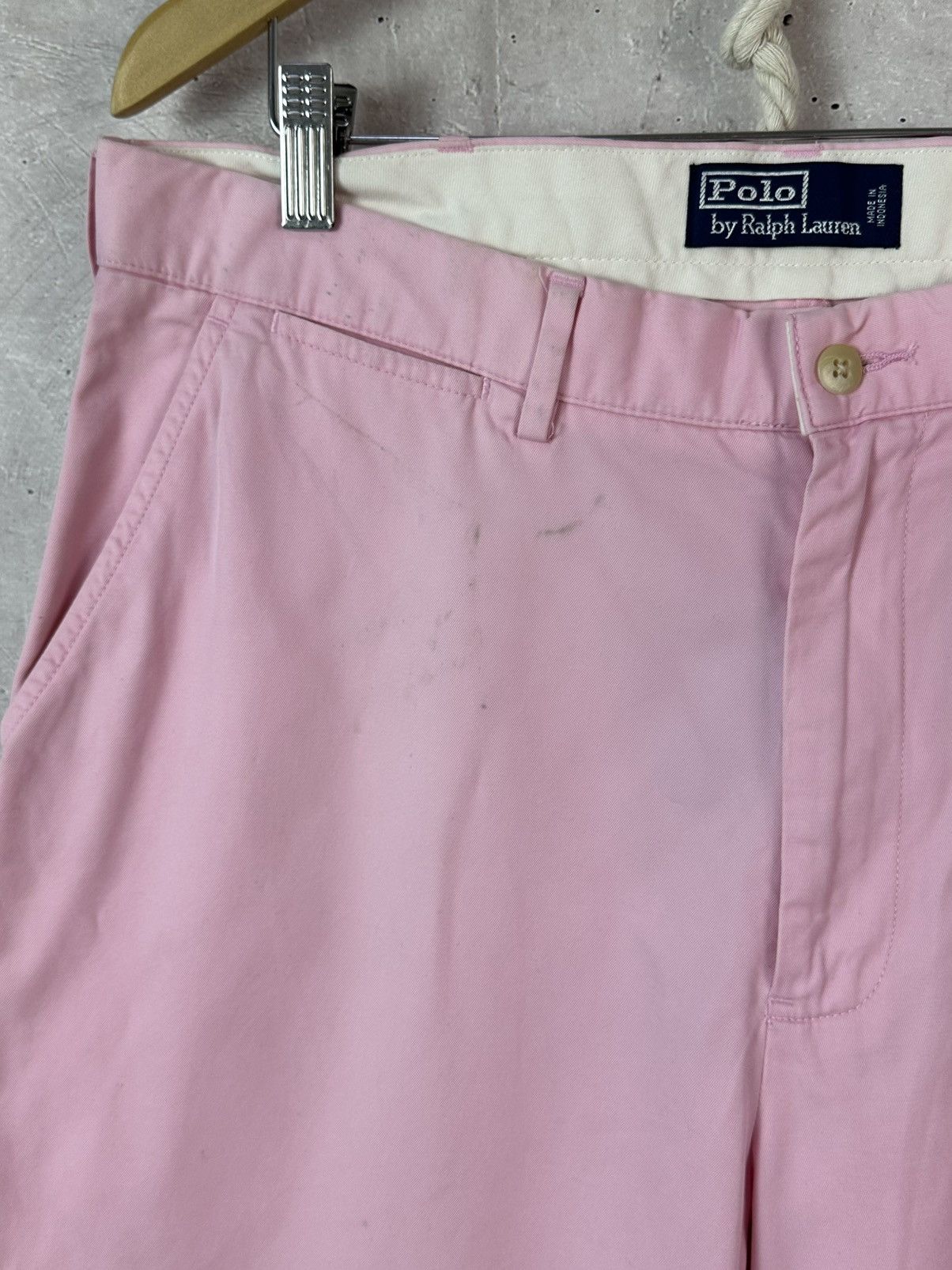 Polo Ralph Lauren Vintage Polo Ralph Lauren Pink Men’s Trousers Pants Size US 34 / EU 50 - 4 Thumbnail