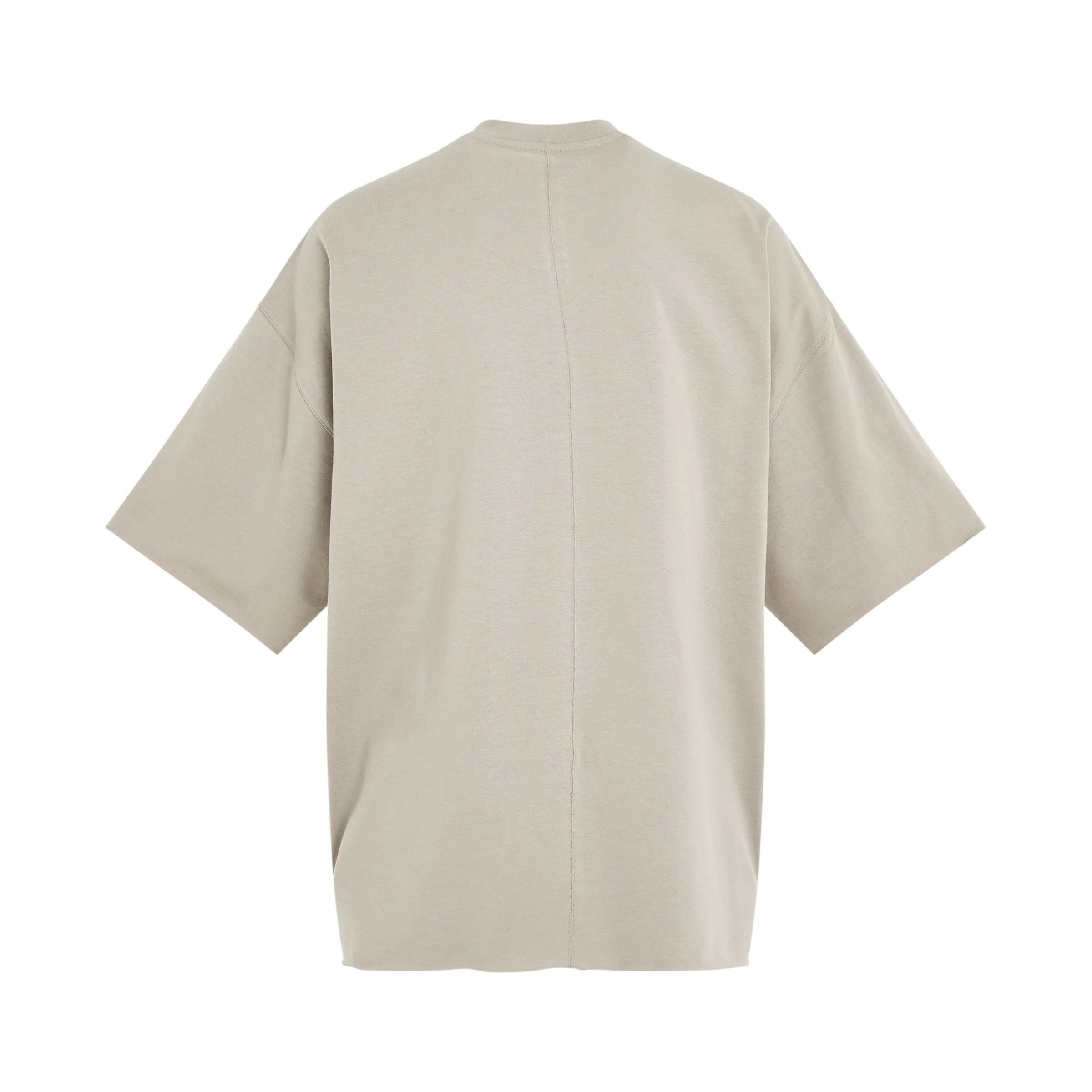 Rick Owens o1mris0824 Jersey Tommy T-Shirt in Pearl Size US S / EU 44-46 / 1 - 4 Thumbnail