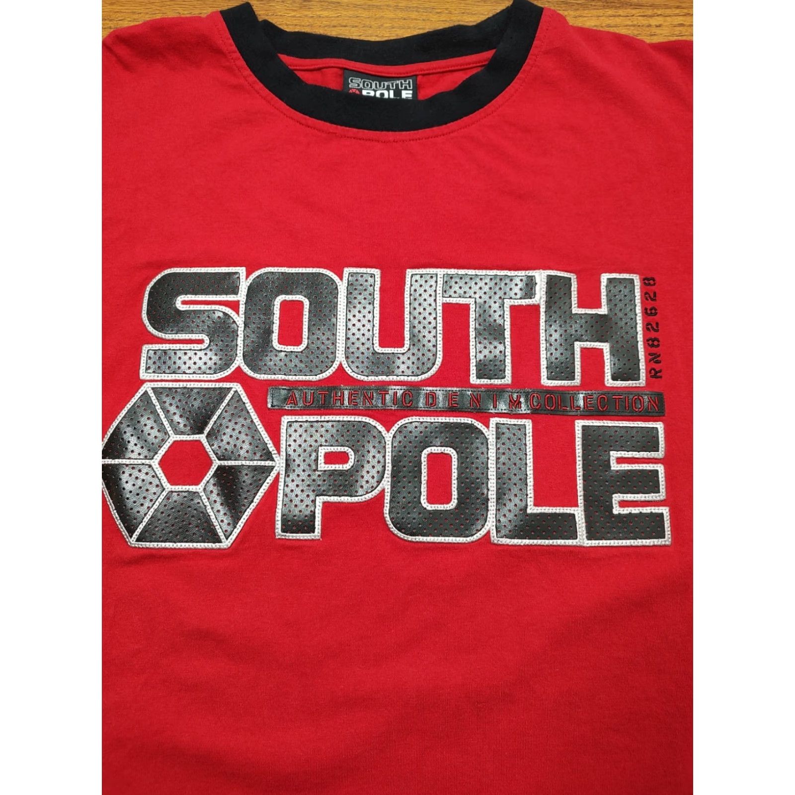 Southpole VINTAGE Southpole T-Shirt Grunge 2XL Red Logo Crew Neck Long Sleeve Men 90s Hip Hop Skater Style Size US XXL / EU 58 / 5 - 4 Thumbnail