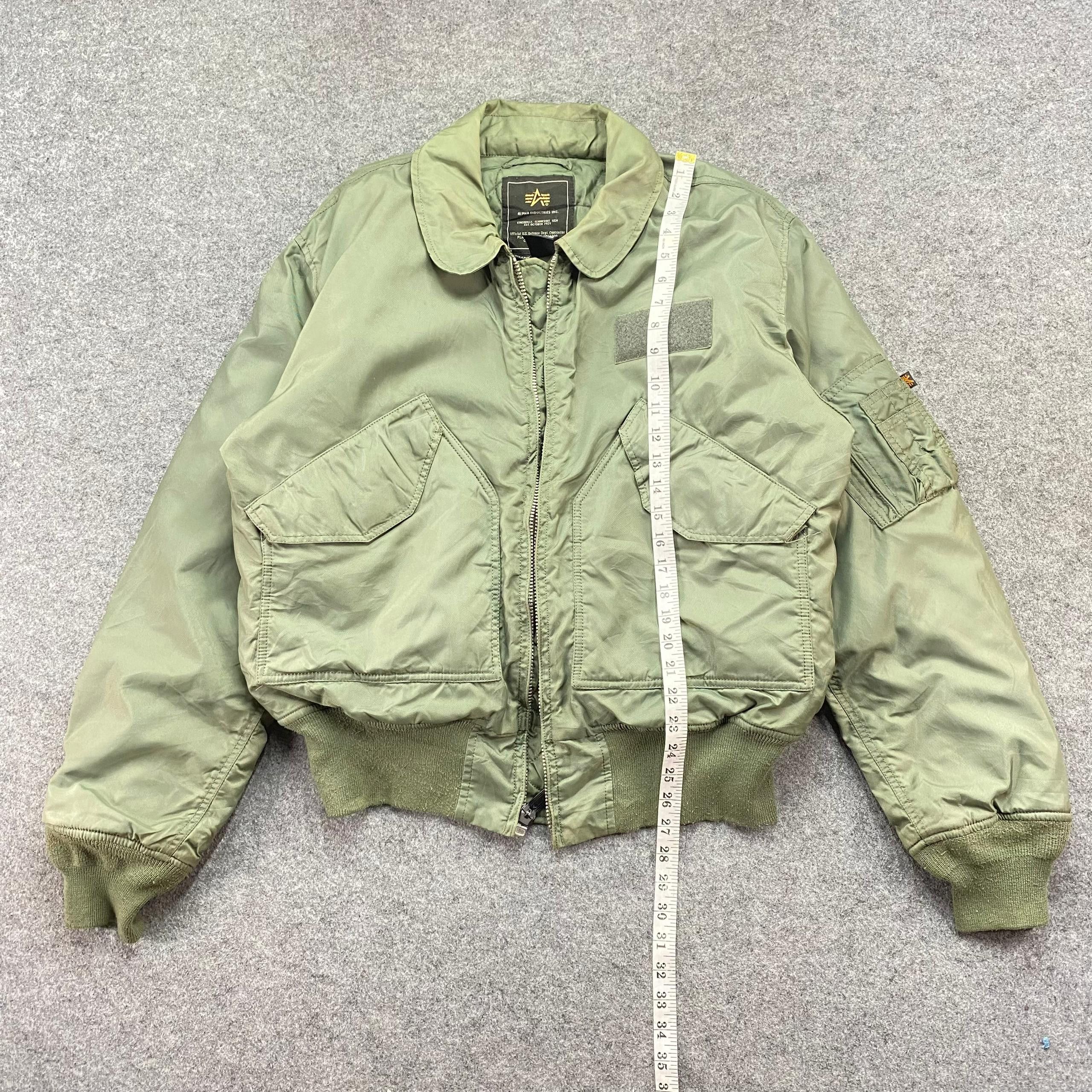 Alpha Industries Vintage Alpha Industries Fylers Bombers Jacket Size US XL / EU 56 / 4 - 7 Thumbnail