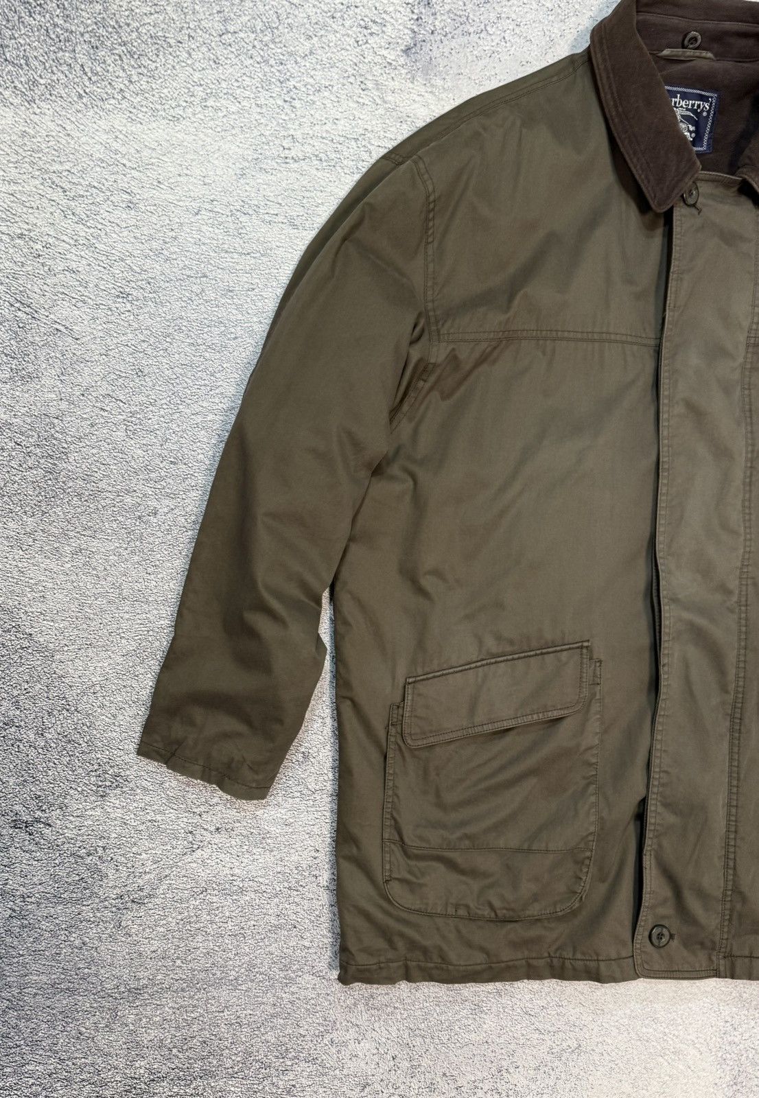 Burberry Burberrys Mens Vintage Brown Jacket Nova Check Lined 56 Coat Size US XL / EU 56 / 4 - 6 Thumbnail