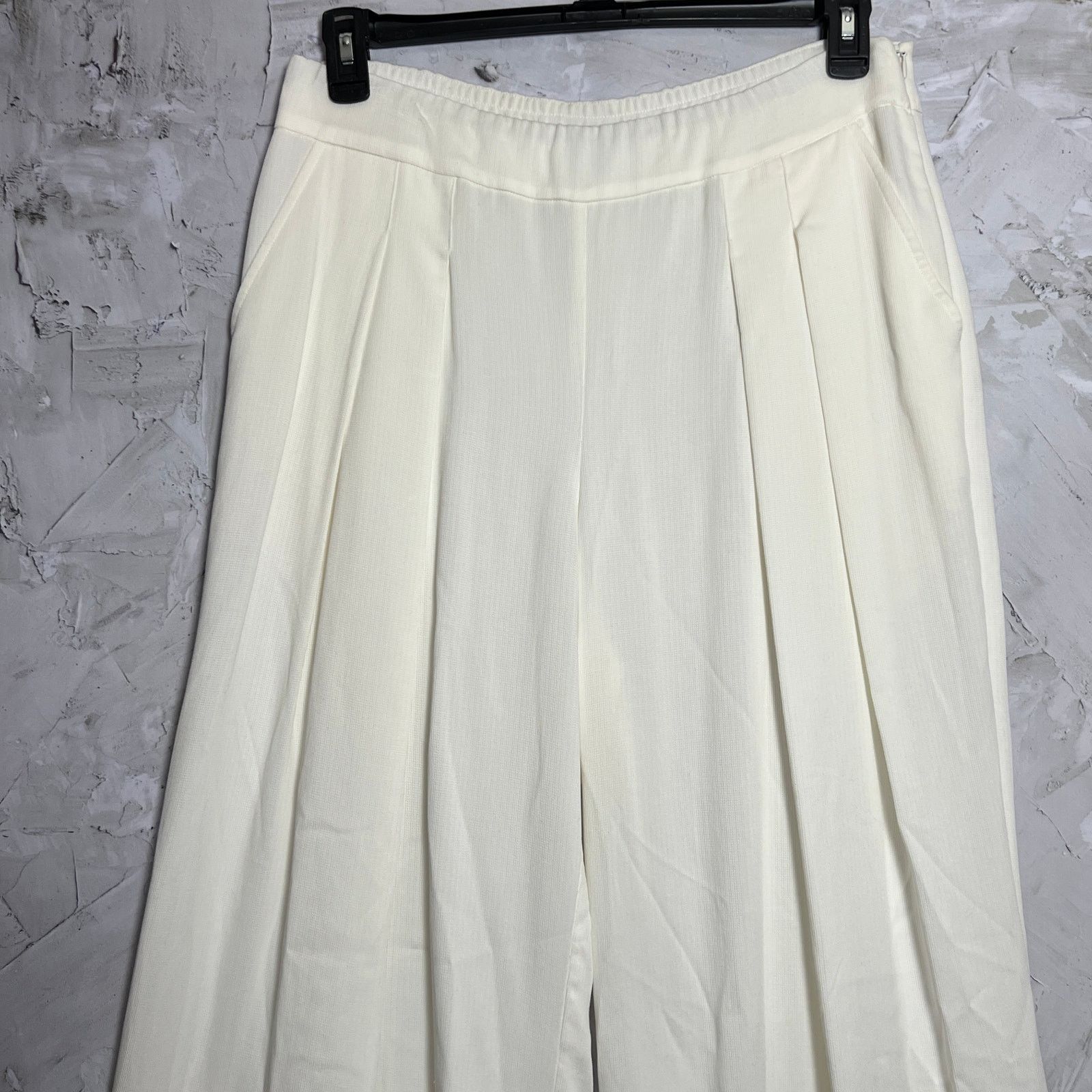 Eileen Fisher Eileen Fisher Resort Wide Leg Pants Womens M Size 32" / US 10 / IT 46 - 5 Thumbnail