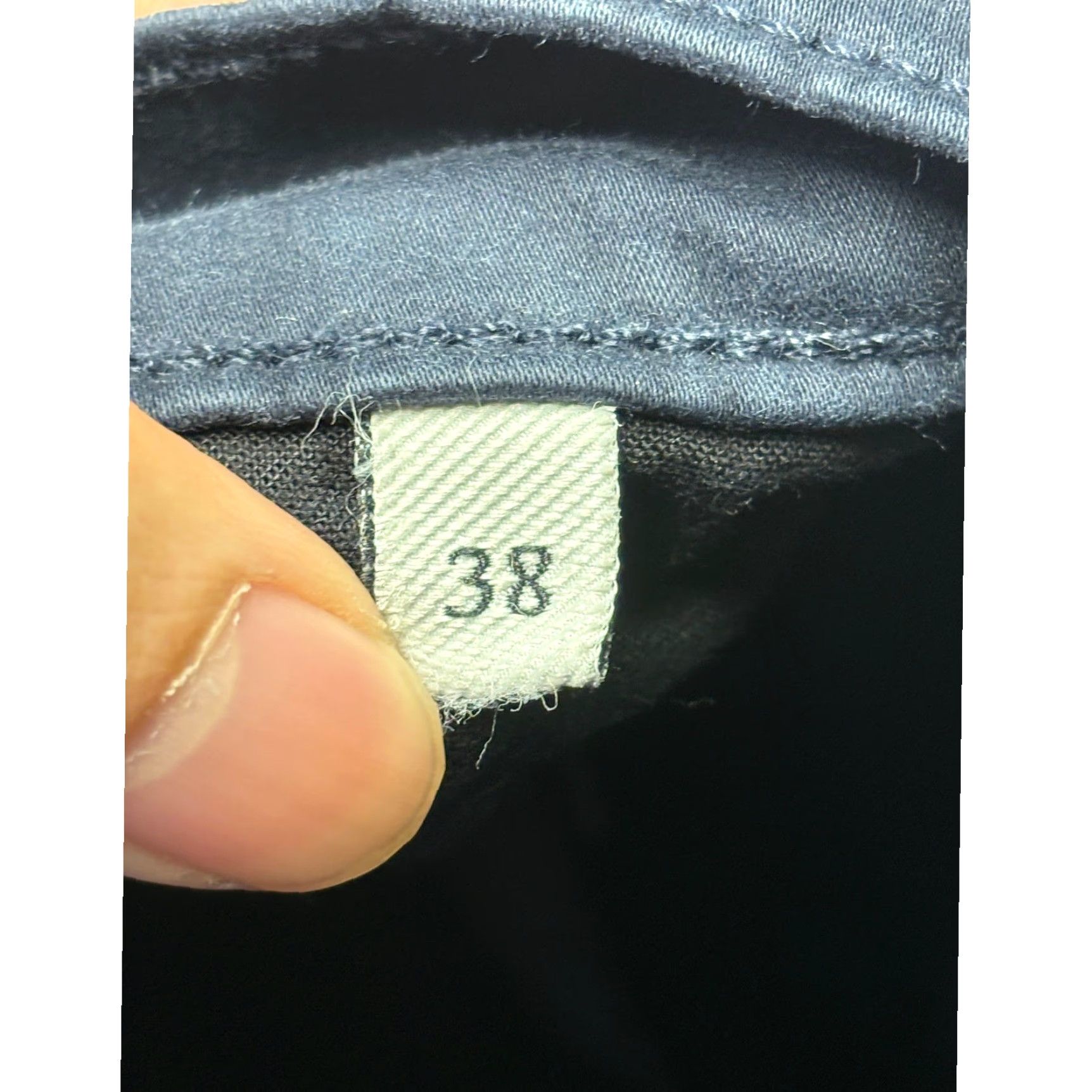 7 For All Mankind 7 For All Mankind Luxe Performance Plus Slimmy Pants Navy Blue 38x30 Slim Straight Chino Mens Fashion Vintage N/A Size US 39 - 7 Thumbnail