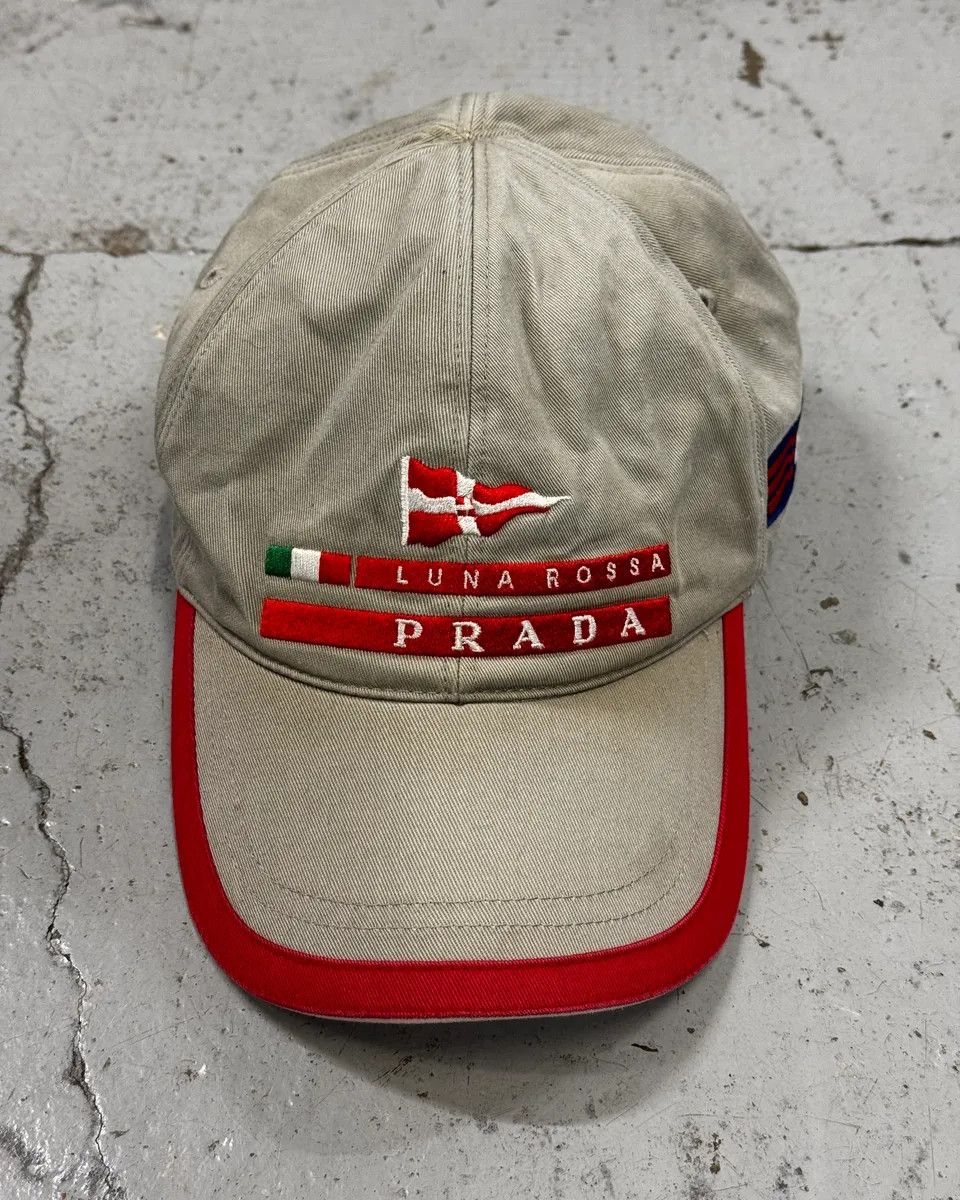 Prada Luna Rossa Cap | Grailed