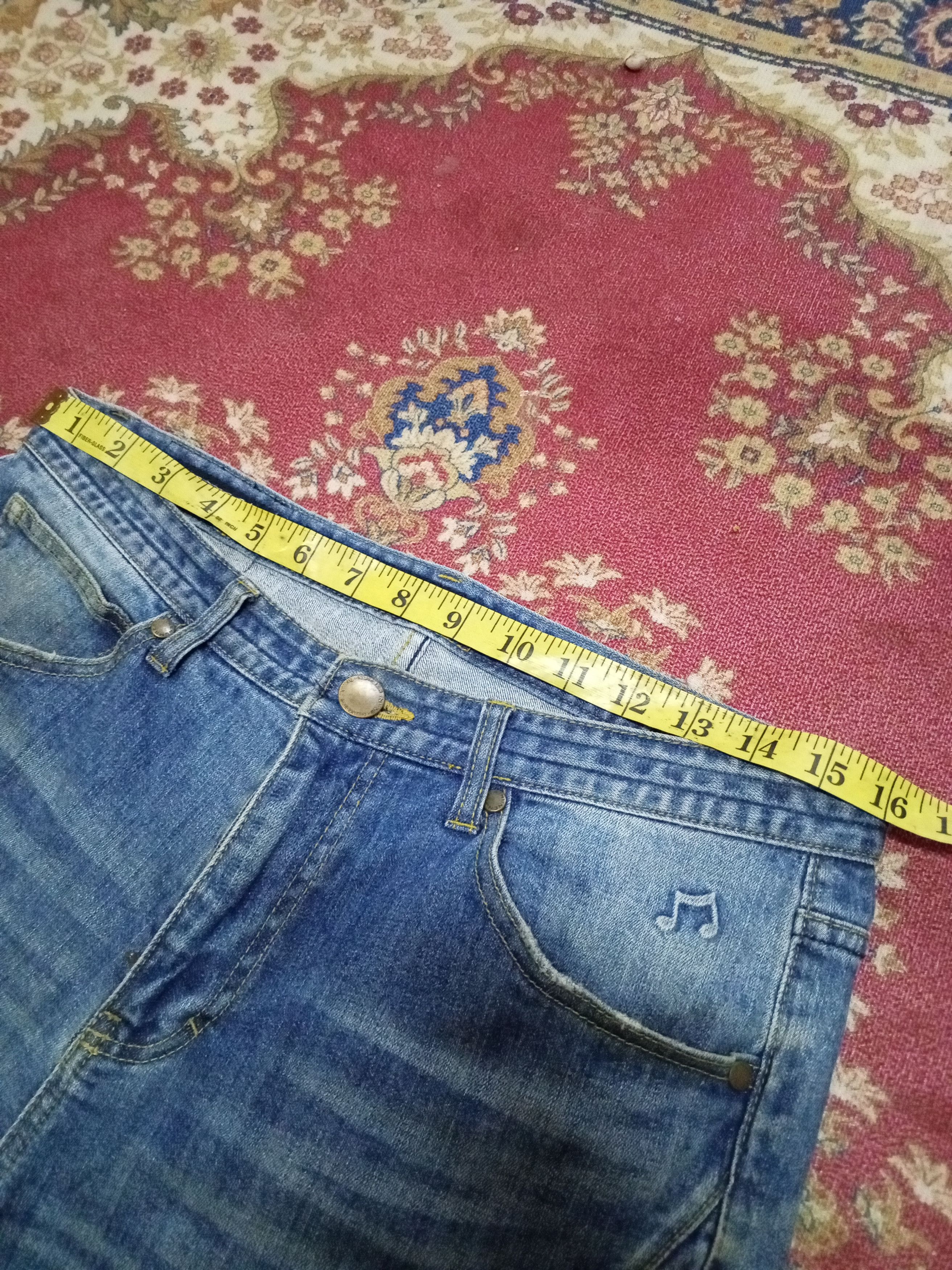 Number (N)ine {💥 rare 💥number(n)ine denim jeans Size US 32 / EU 48 - 14 Thumbnail