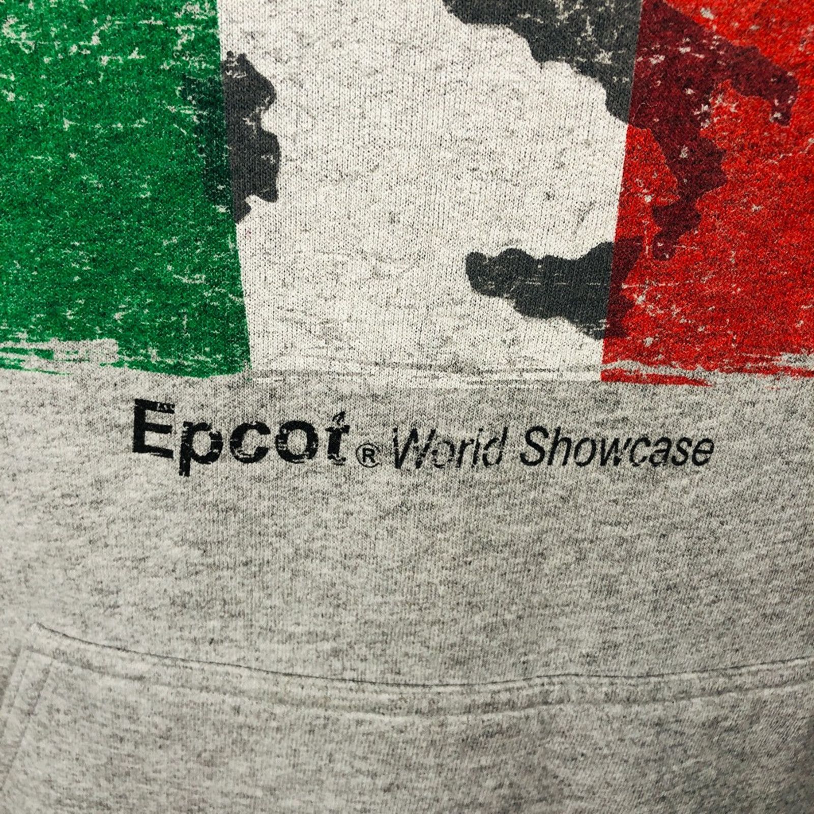Disney Vintage Disney World Hoodie Epcot Italy Sweatshirt Gray S Size US S / EU 44-46 / 1 - 4 Thumbnail
