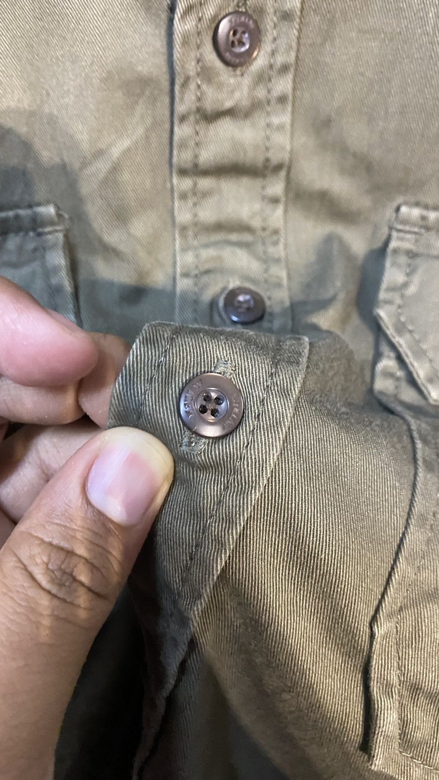 Avirex × Vintage VINTAGE AVIREX U.S ARMY MILITARY LIMITED WORK SHIRT Size US L / EU 52-54 / 3 - 7 Thumbnail