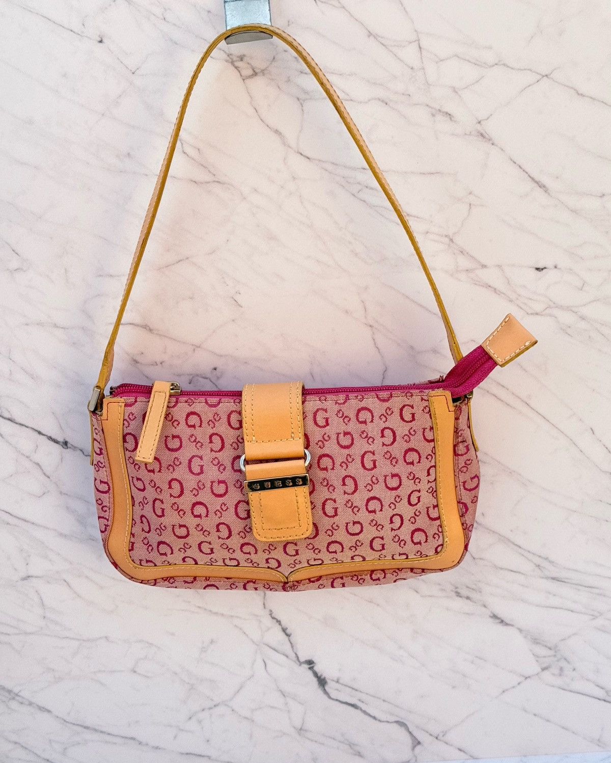 Guess Guess vintage mini pink bag Size ONE SIZE - 2 Thumbnail