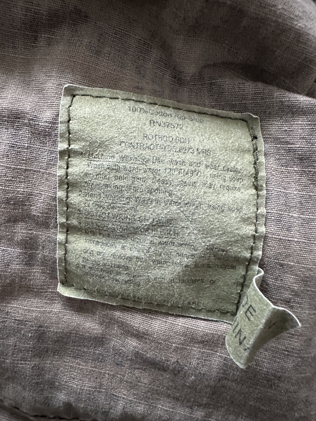 Vintage Rothco Tiger Stripe Slant Pocket Ripstop Shirt Size US XXL / EU 58 / 5 - 8 Thumbnail