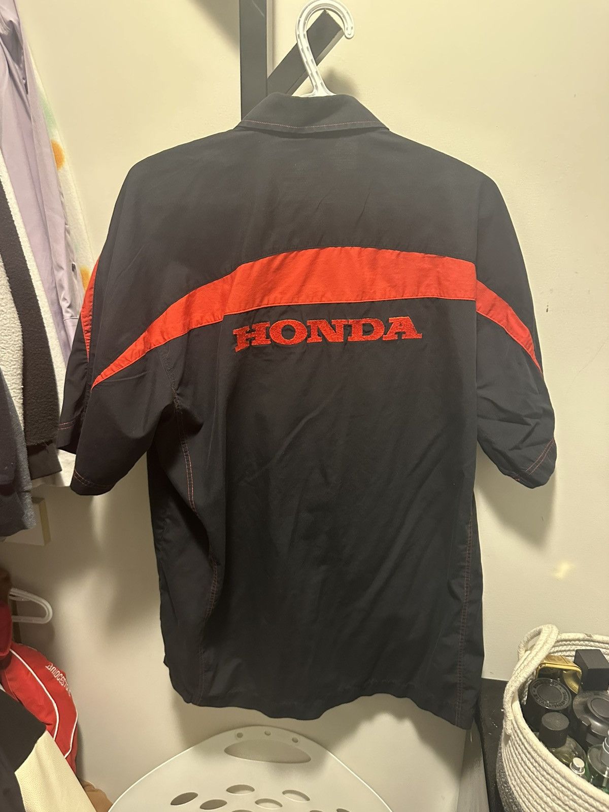 Vintage vintage honda checkered flag button up Size US L / EU 52-54 / 3 - 2 Thumbnail