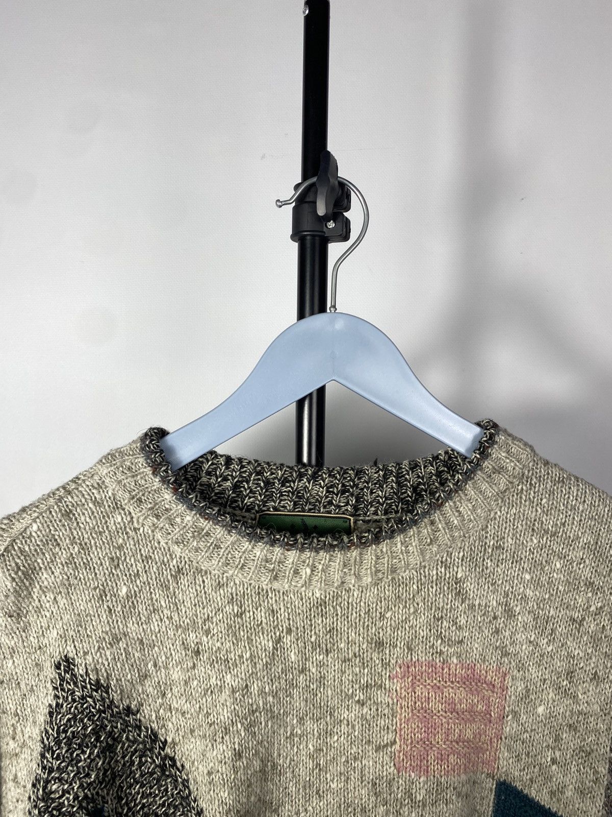 Vintage Vintage 90s USSR Italy Japanese style 3D sweater Y2k Size US L / EU 52-54 / 3 - 5 Thumbnail
