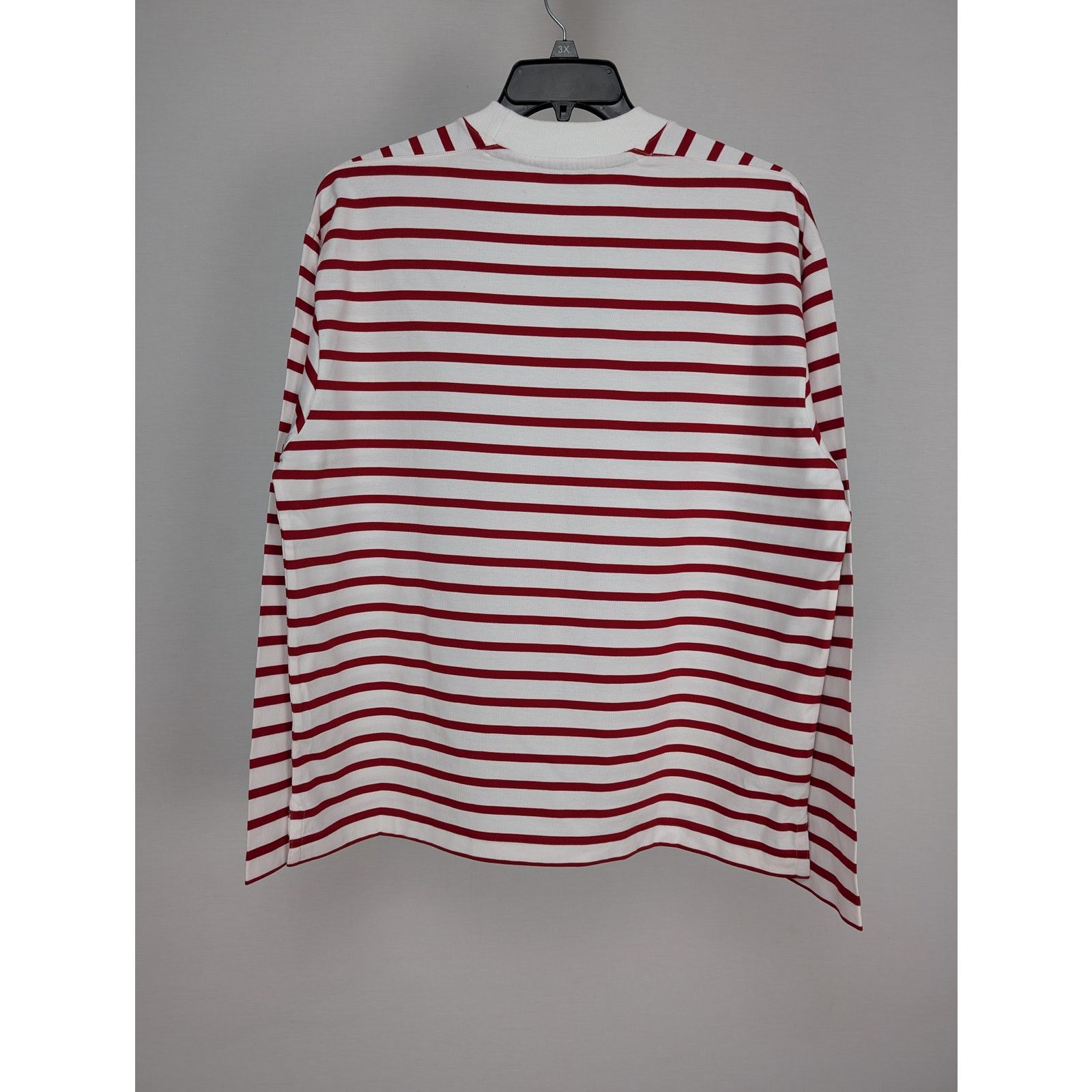 Loro Piana o1rshd1 Men's T-Shirt ML Riomaggiore in White/Red Size US XL / EU 56 / 4 - 6 Thumbnail