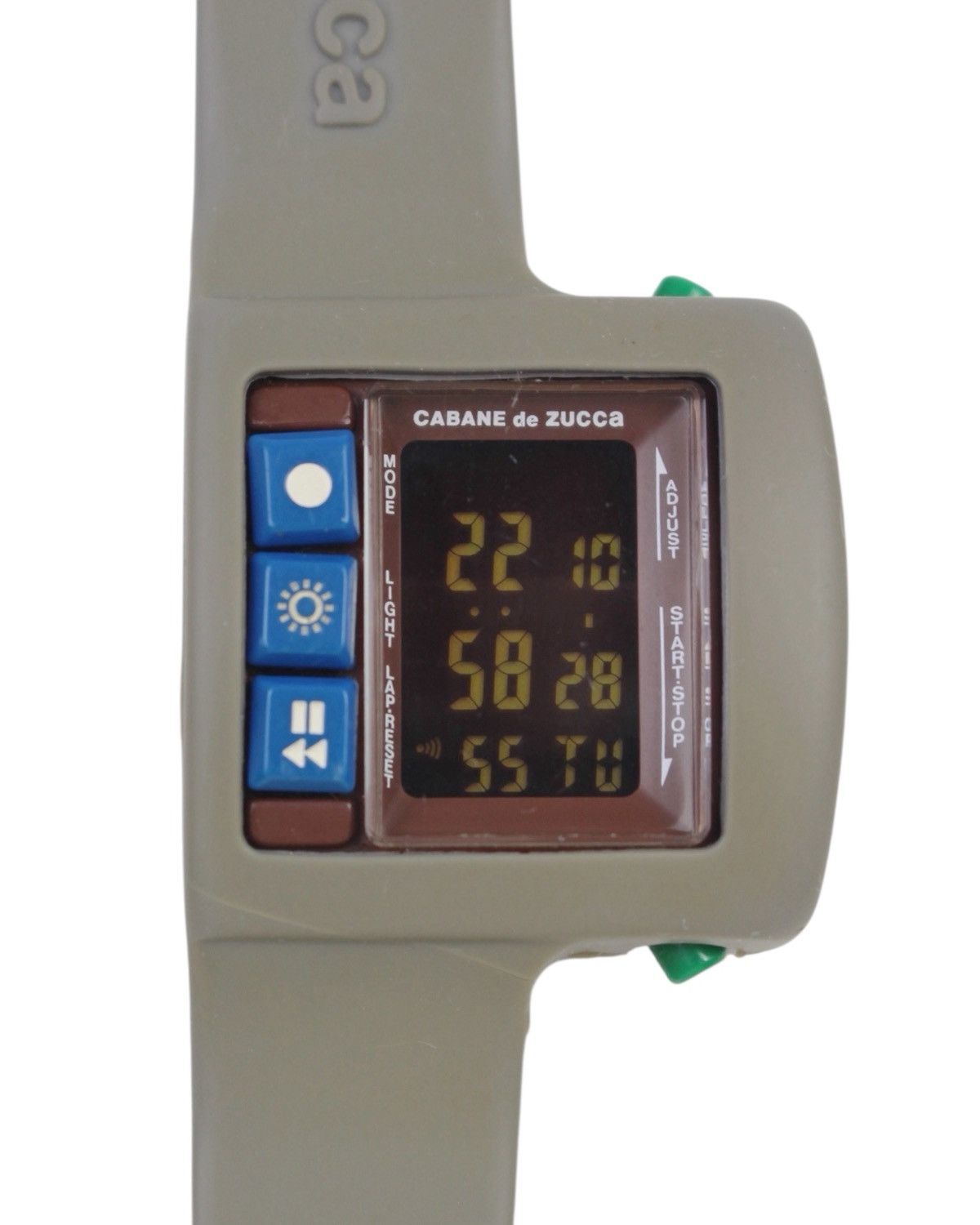 Issey Miyake × Seiko 1997 CABANE DE ZUCCA SEIKO LE CHOCOLAT DIGITAL WATCH Size ONE SIZE - 3 Thumbnail