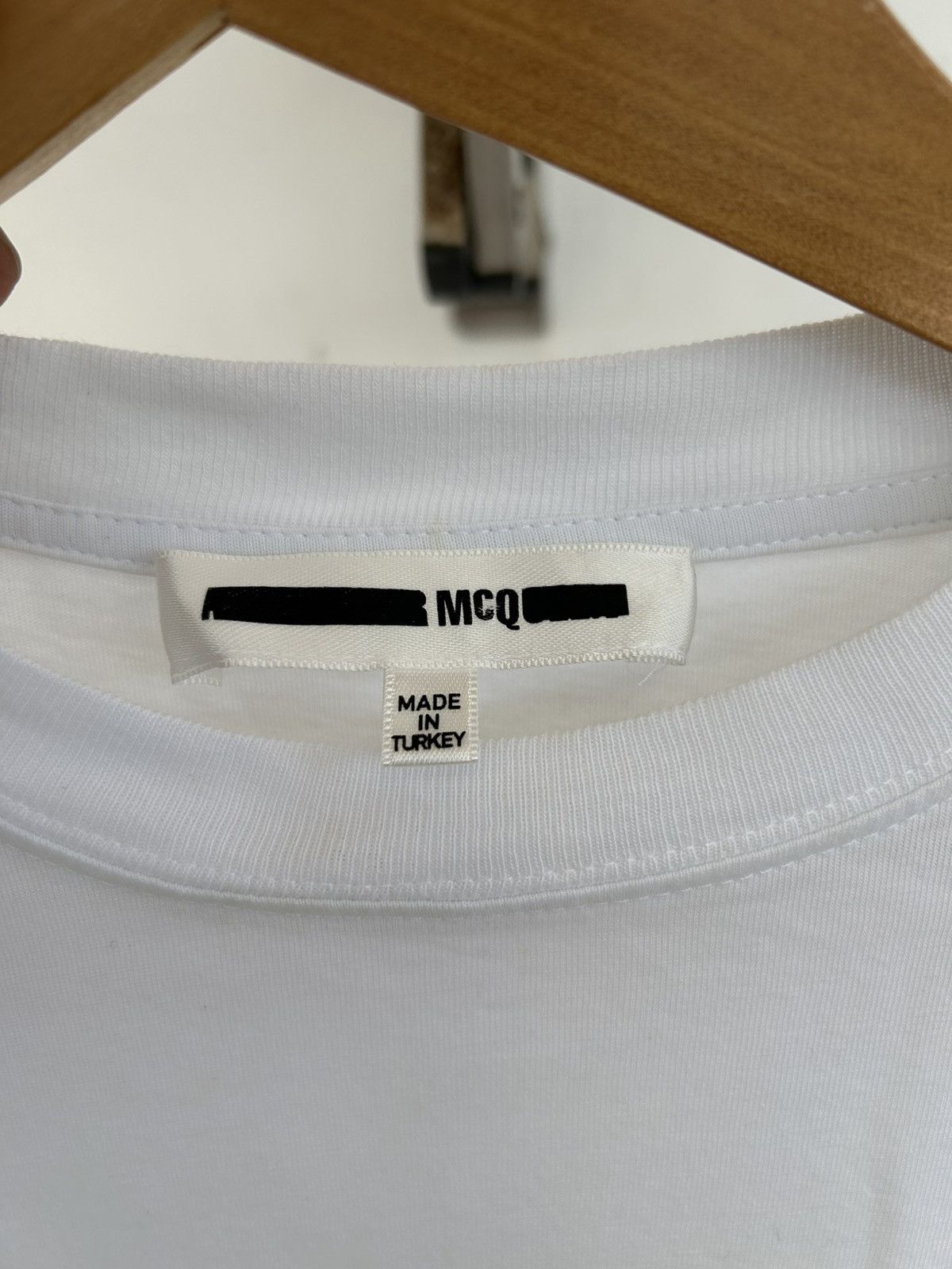 Alexander McQueen MCQ Fronthit White T Size US S / EU 44-46 / 1 - 4 Thumbnail