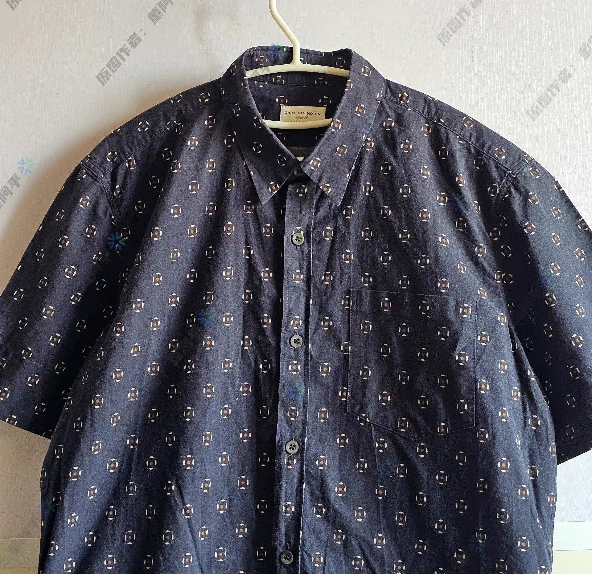 Dries Van Noten Dries Van Noten Short Sleeve Shirt Q4 Size US M / EU 48-50 / 2 - 4 Thumbnail
