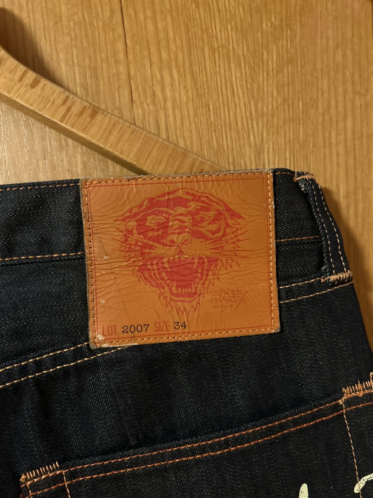 Ed Hardy Vintage Ed Hardy Baggy Jeans Size US 34 / EU 50 - 5 Thumbnail