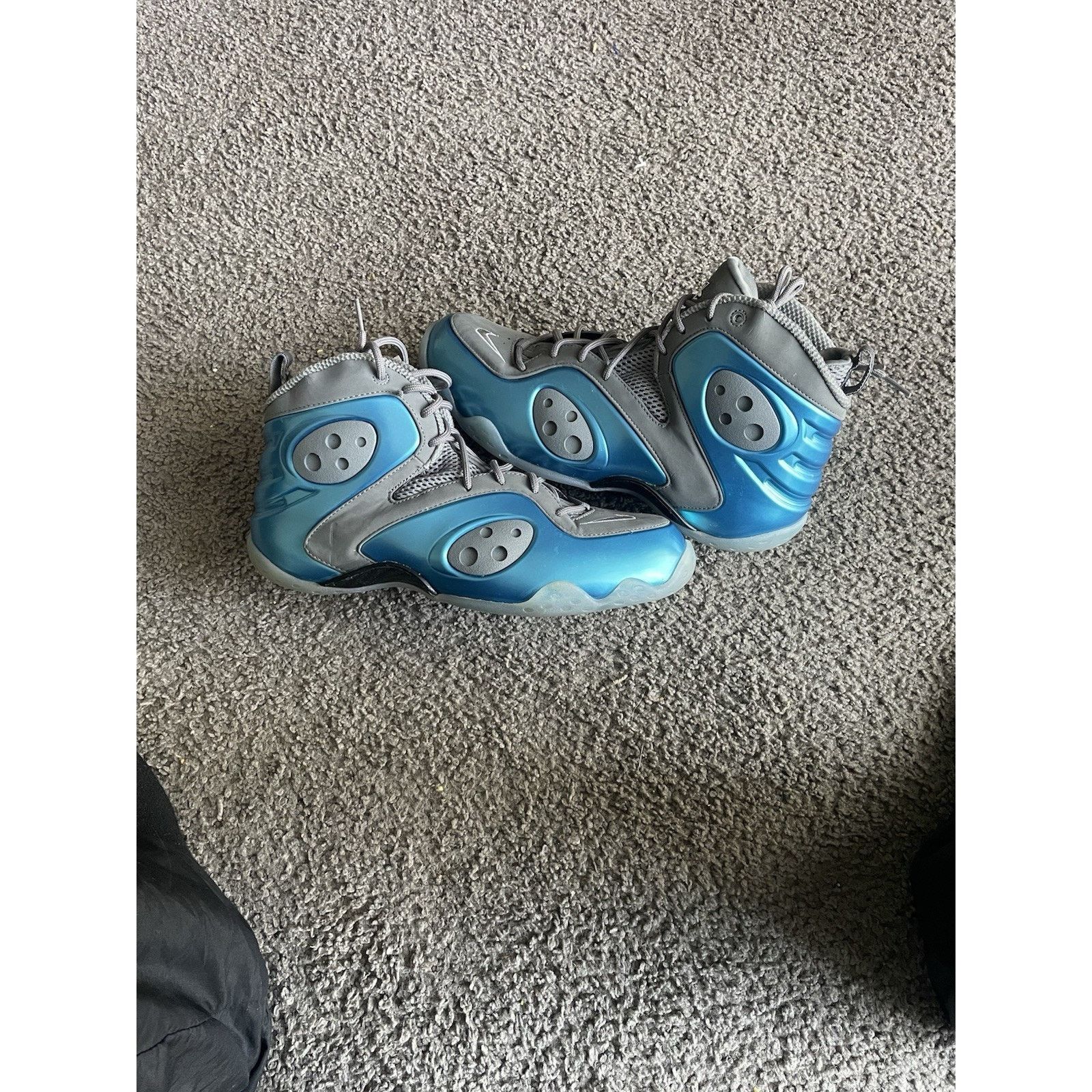 Nike Size 11- RARE Nike Zoom Rookie Dynamic Blue Cool Gray White Size US 11 / EU 44 - 2 Thumbnail
