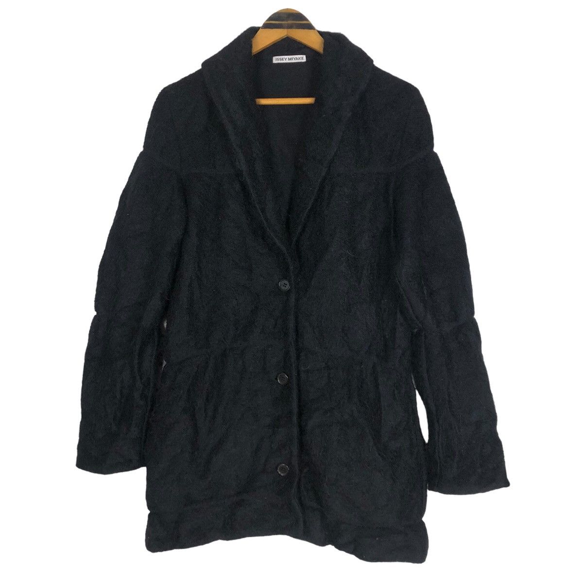 Issey Miyake Issey Miyake Wool Mohair Light Jacket Size XXS / US 00 / IT 34 - 4 Thumbnail