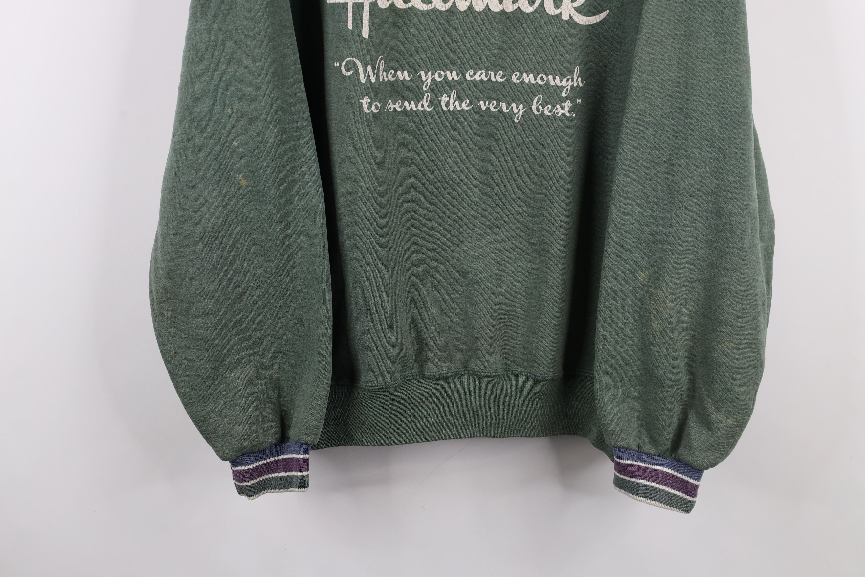 Vintage Vintage 90s Streetwear Hallmark Crewneck Sweatshirt USA Size XL / US 12-14 / IT 48-50 - 3 Thumbnail