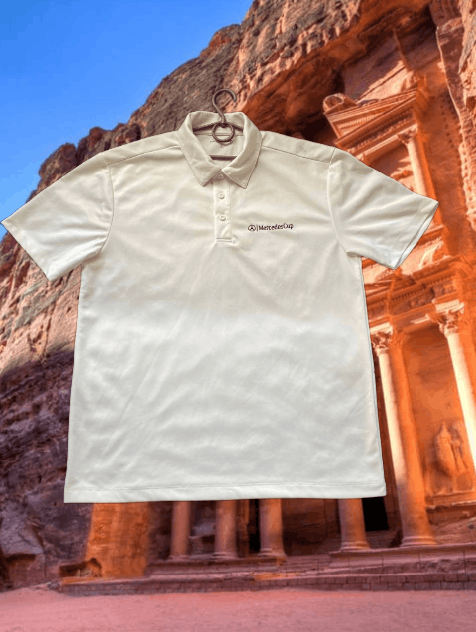 Mercedes-Benz × Vintage Mercedes Benz vintage polos tee 90s Size US L / EU 52-54 / 3 - 1 Thumbnail
