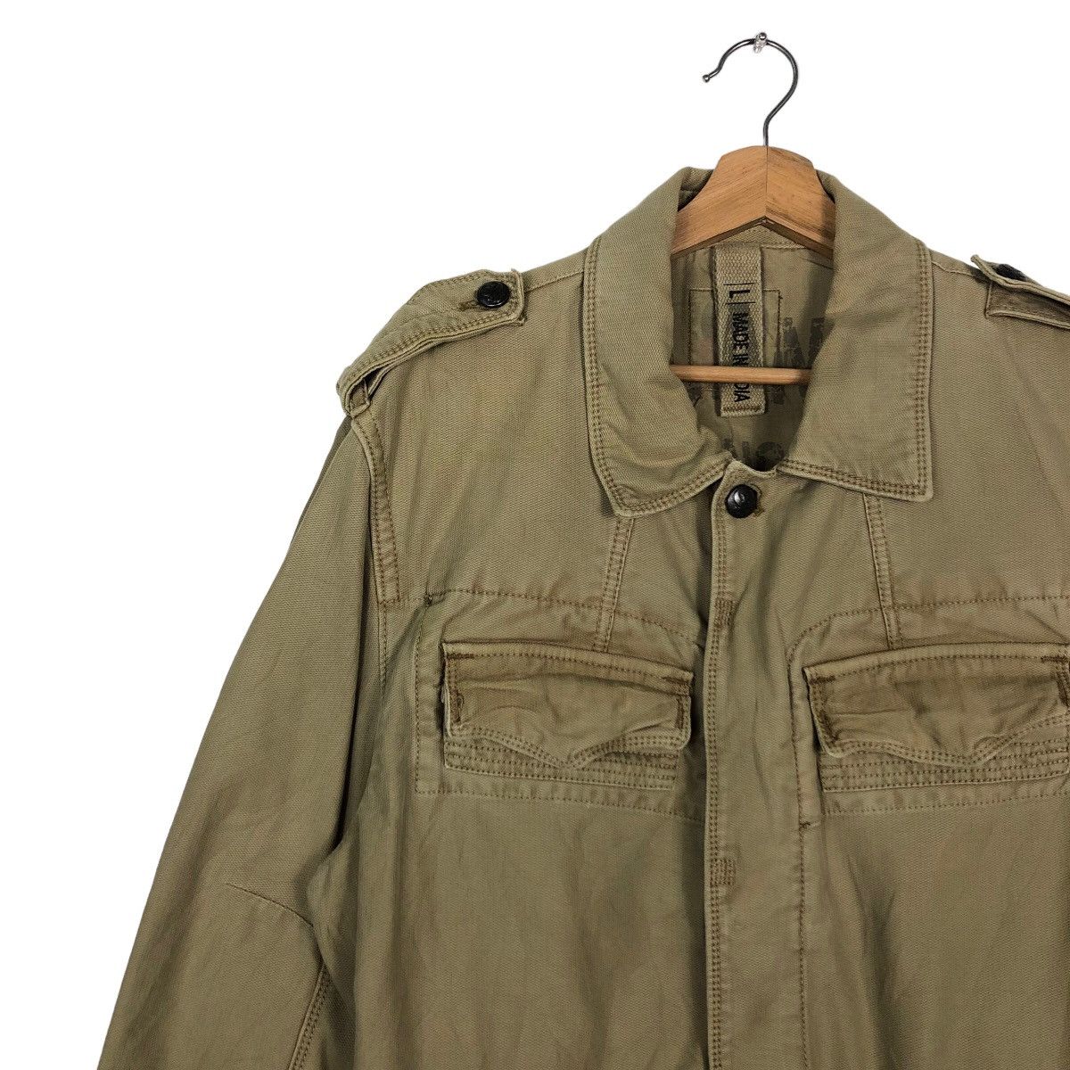 Hysteric Glamour 🔥Cargo Multi Pocket Jacket Biker Japan Size US L / EU 52-54 / 3 - 6 Thumbnail