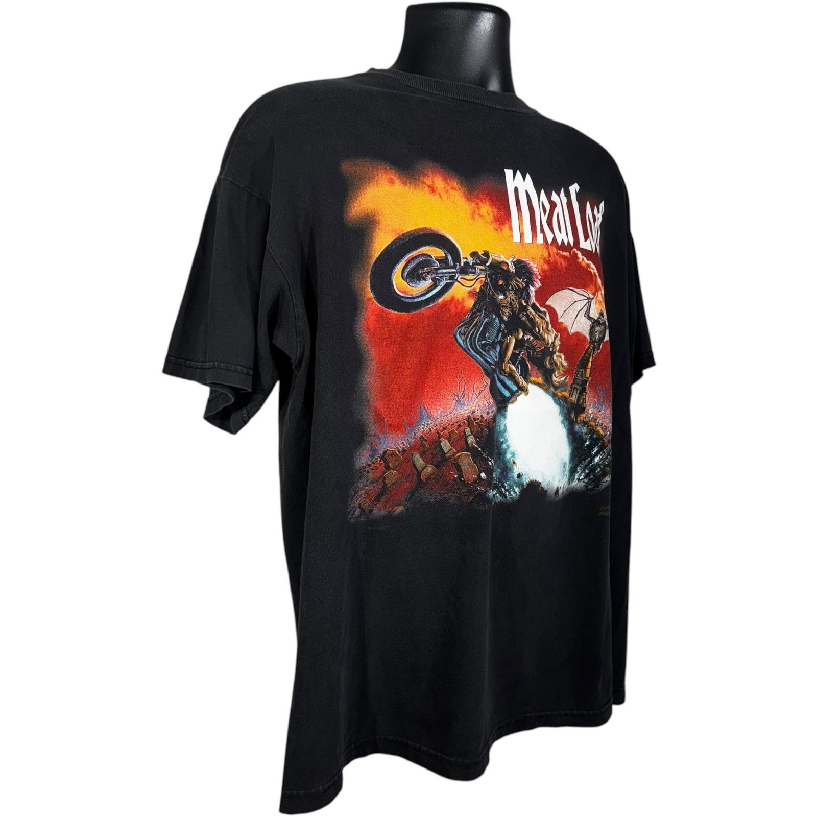 Vintage Vintage Meat Loaf "Storytellers" Tour Tee 90s Size US XL / EU 56 / 4 - 4 Thumbnail