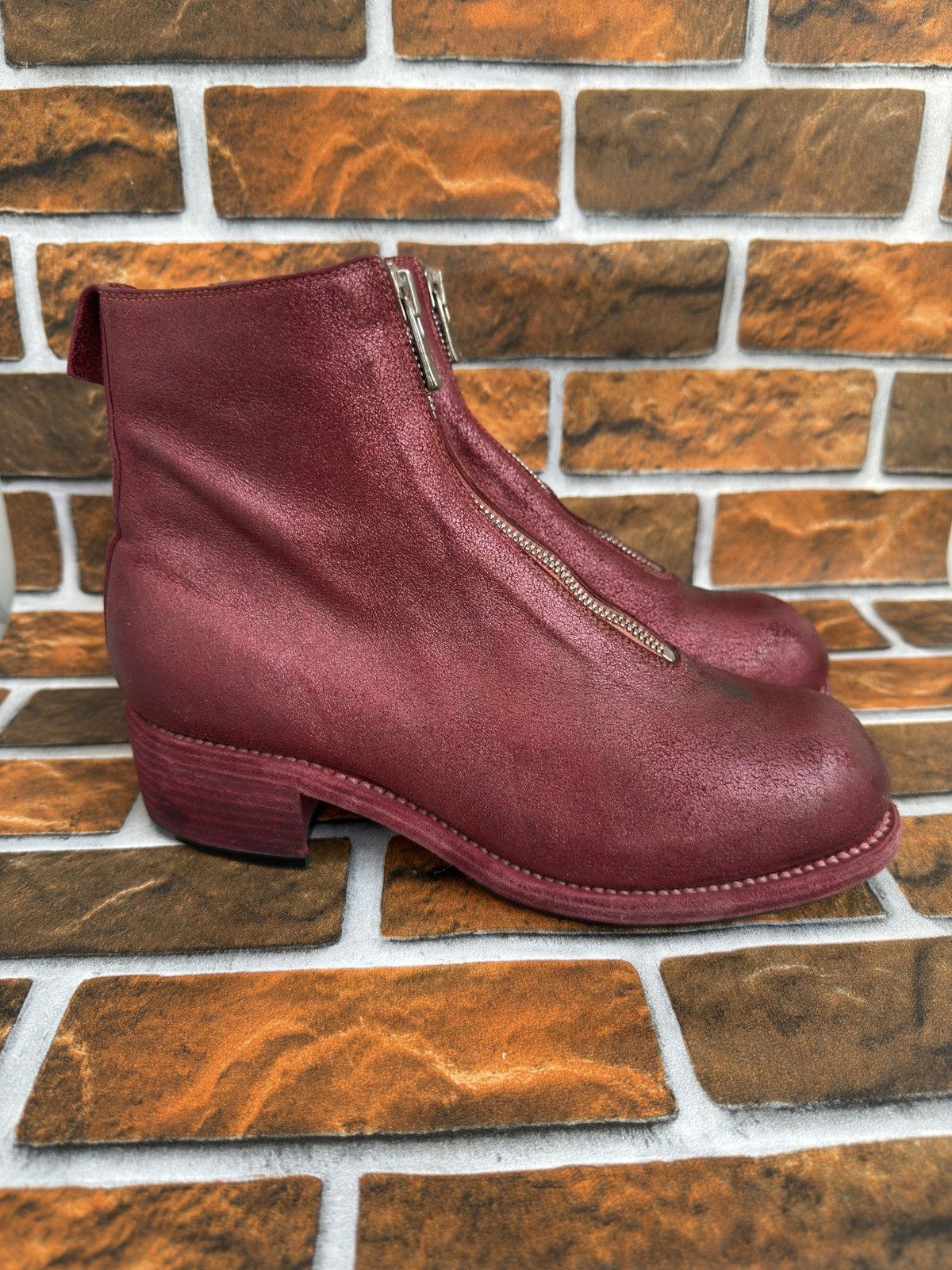🔥❤️cherry PL1 cracken boots
