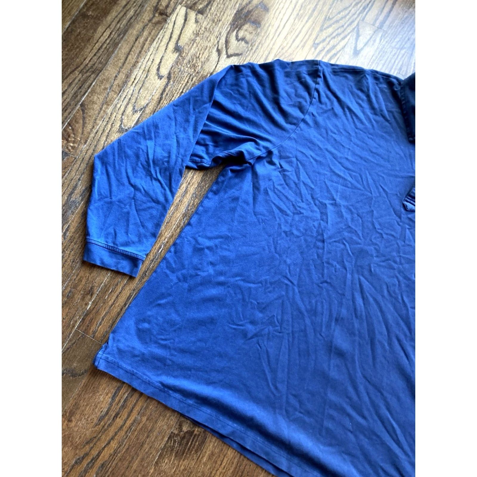 Peter Millar Peter Millar Polo Shirt Mens 2XL Jersey Long Sleeve Pima Cotton Navy Blue Classic Casual Golf Men's Size US XXL / EU 58 / 5 - 2 Thumbnail