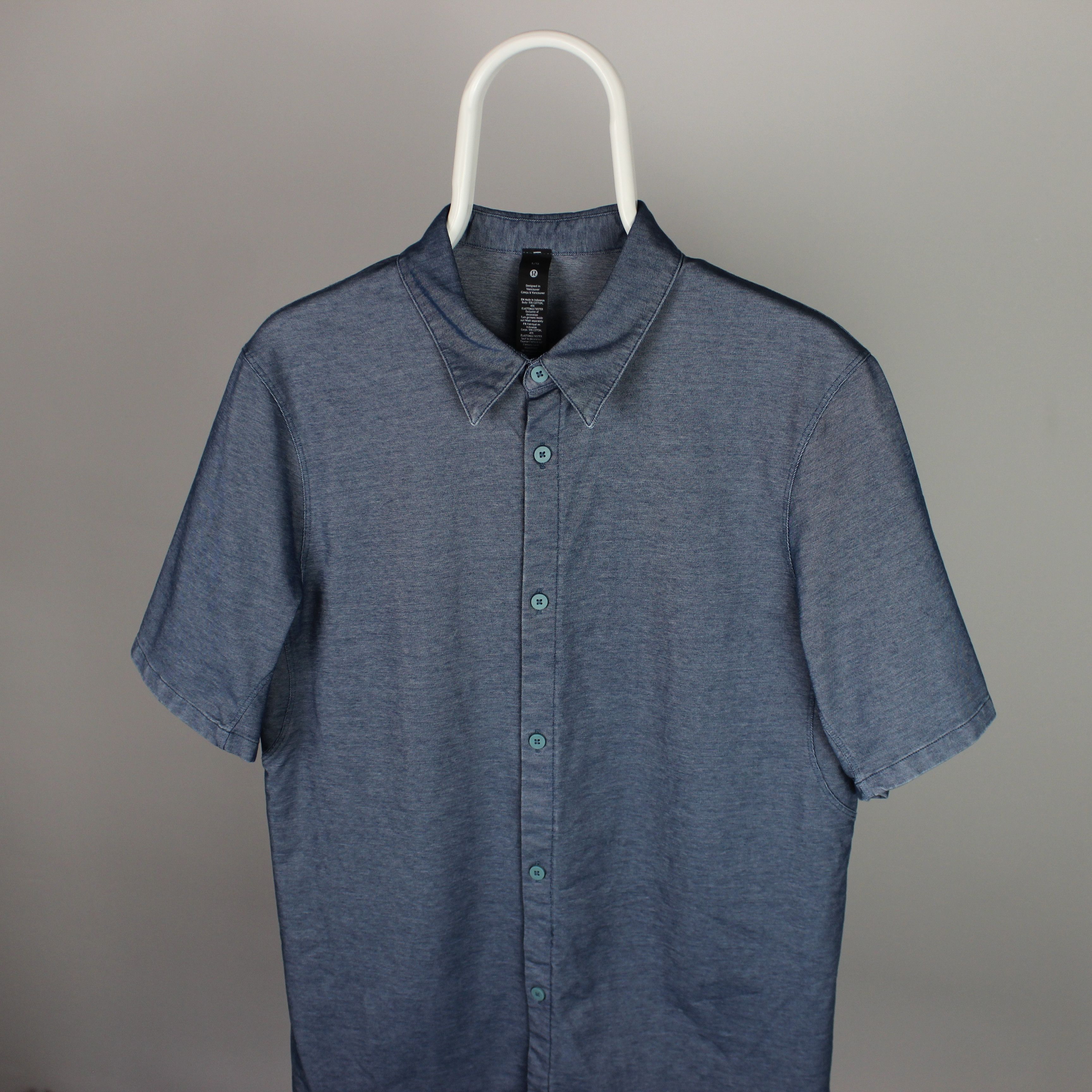 Lululemon Lululemon shirt men cotton light L blue Size US L / EU 52-54 / 3 - 3 Thumbnail