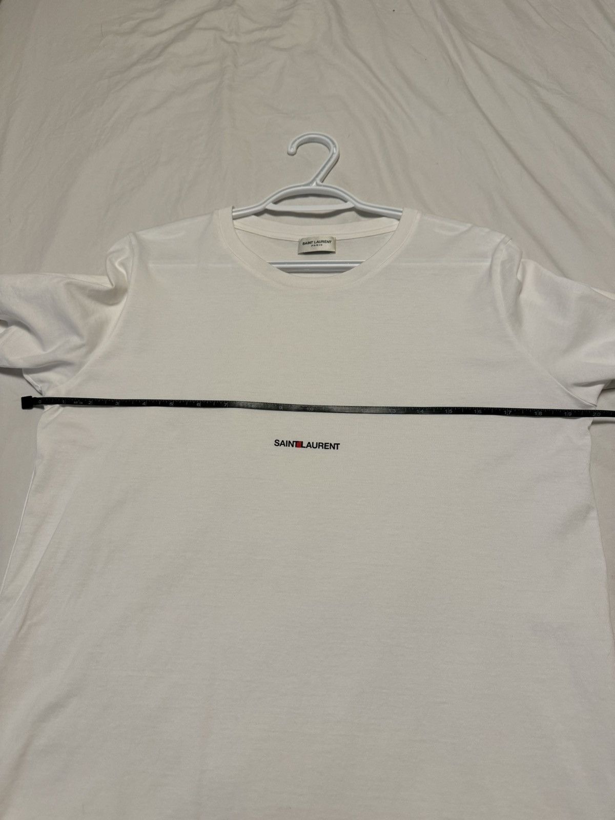 Saint Laurent Paris Saint Laurent Logo T Shirt Size US M / EU 48-50 / 2 - 5 Thumbnail