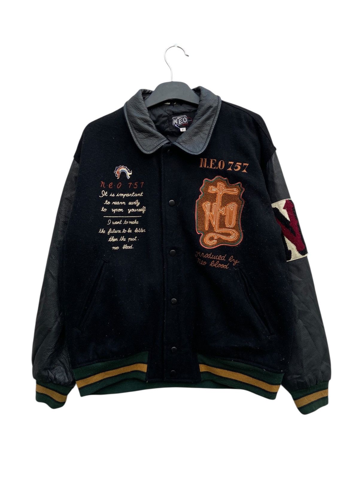 Japanese Brand × Vintage VINTAGE NEO BLOOD STADIUM JACKET Size US M / EU 48-50 / 2 - 2 Thumbnail