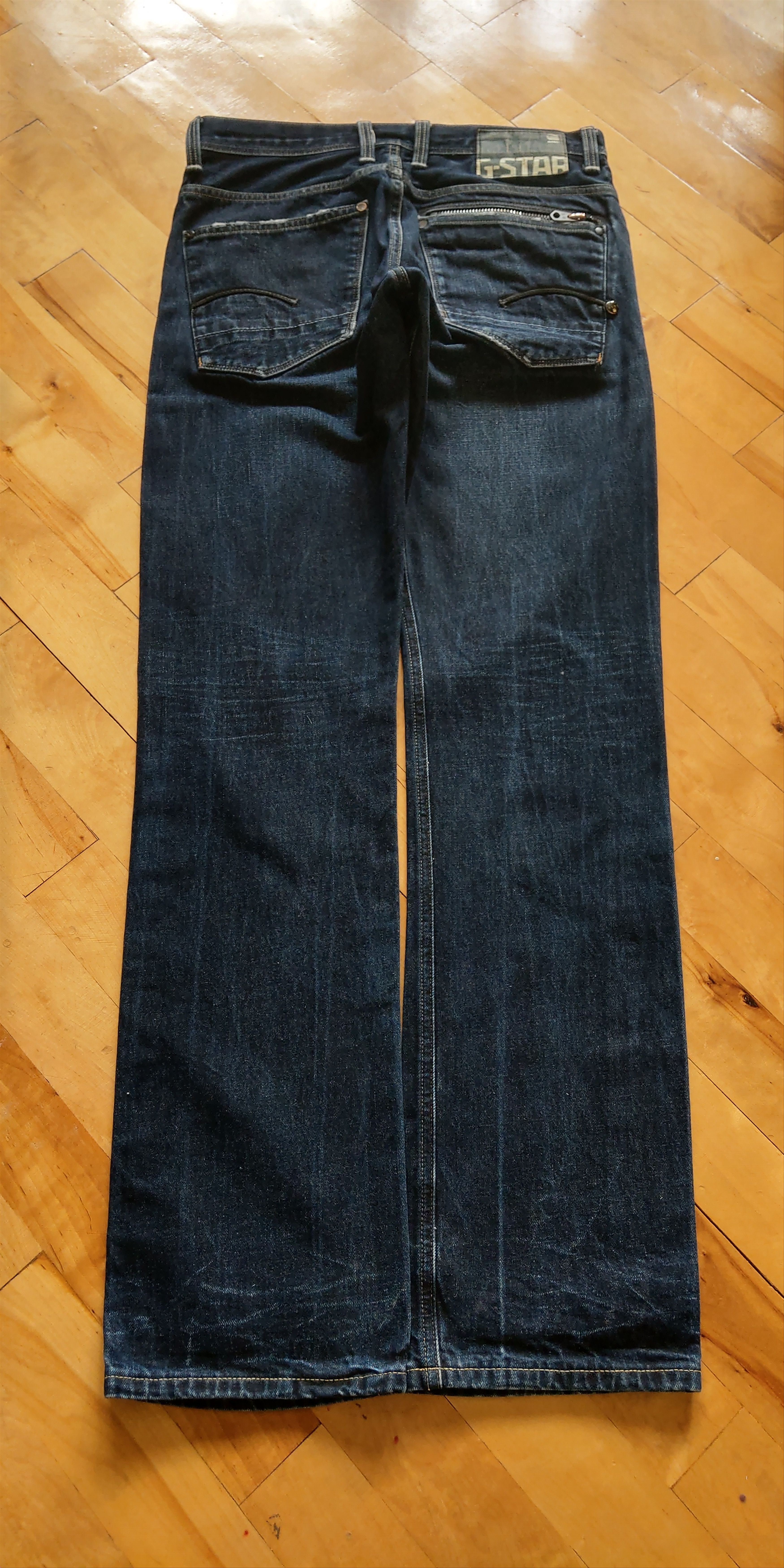 G-Star Skinny Baggy Stacked Pants Semi Flared Alt Neo Denim Goth 32 Size US 32 / EU 48 - 5 Thumbnail