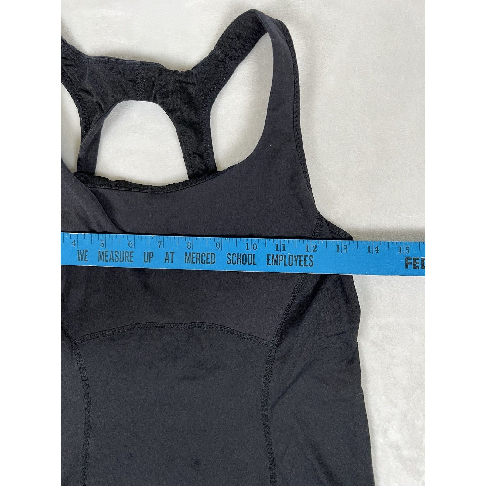 Lululemon Lululemon Racerback Tank Black Shirt Size Small Yoga Gym Size S / US 4 / IT 40 - 2 Thumbnail