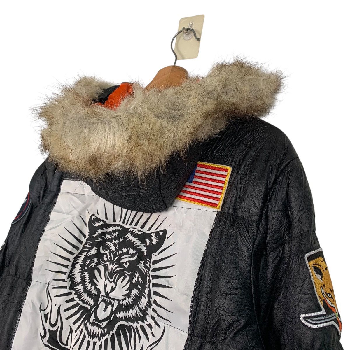 Other Reason Hooded Puffer Jacket Size US M / EU 48-50 / 2 - 9 Thumbnail