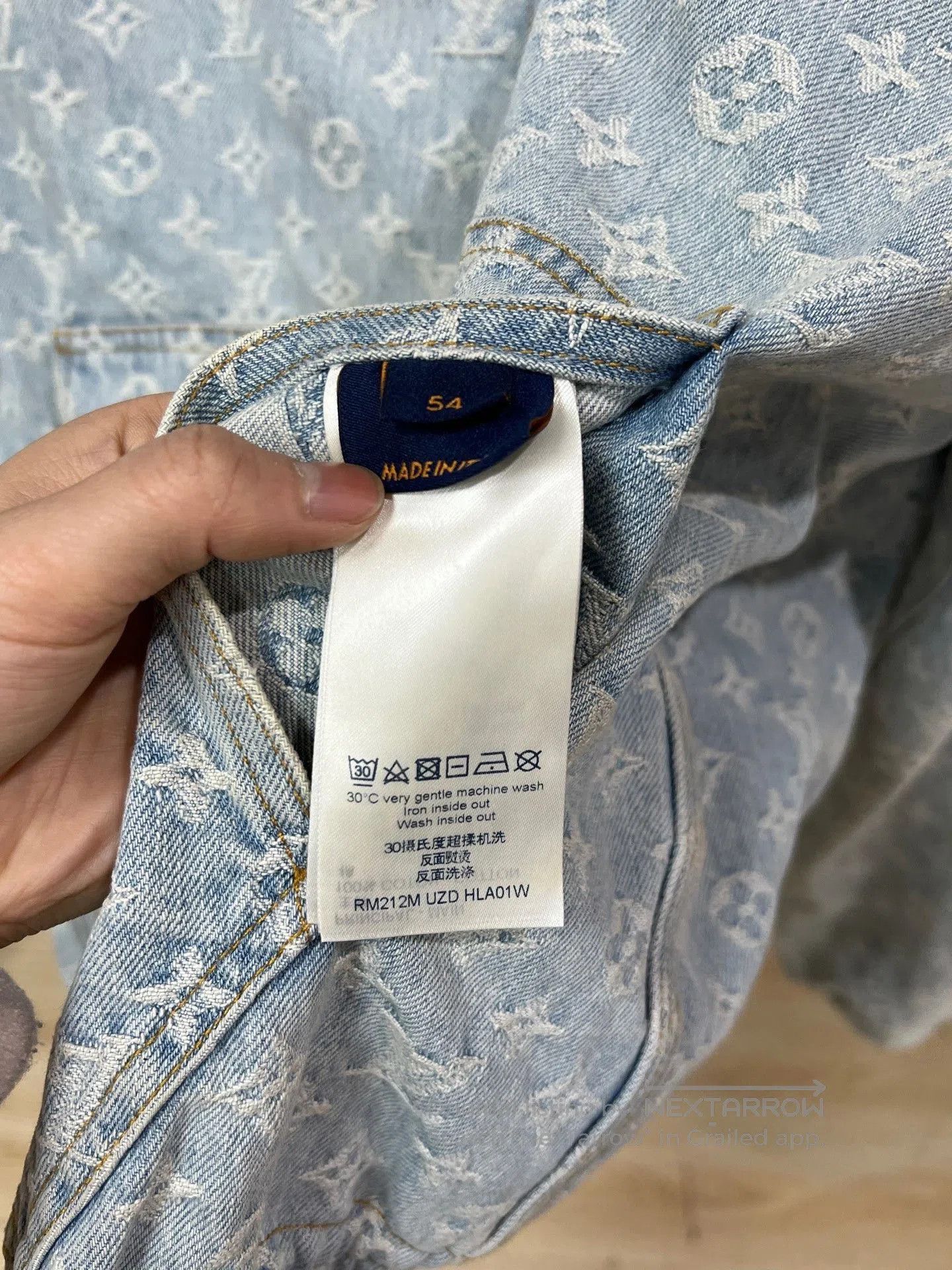 Louis Vuitton Louis Vuitton LV x NBA Washed Monogram Denim Jacket. Size US L / EU 52-54 / 3 - 5 Thumbnail