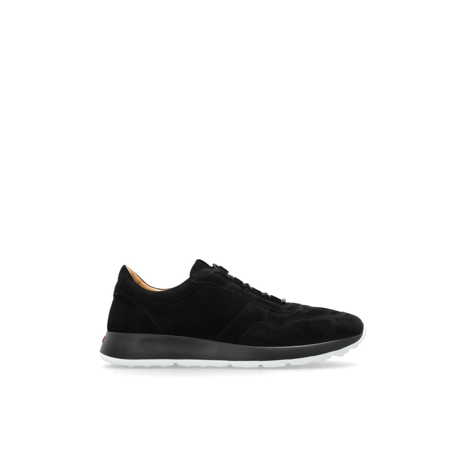 TOD'S Allacciato Black Leather Sneakers New & Authentic (Men
