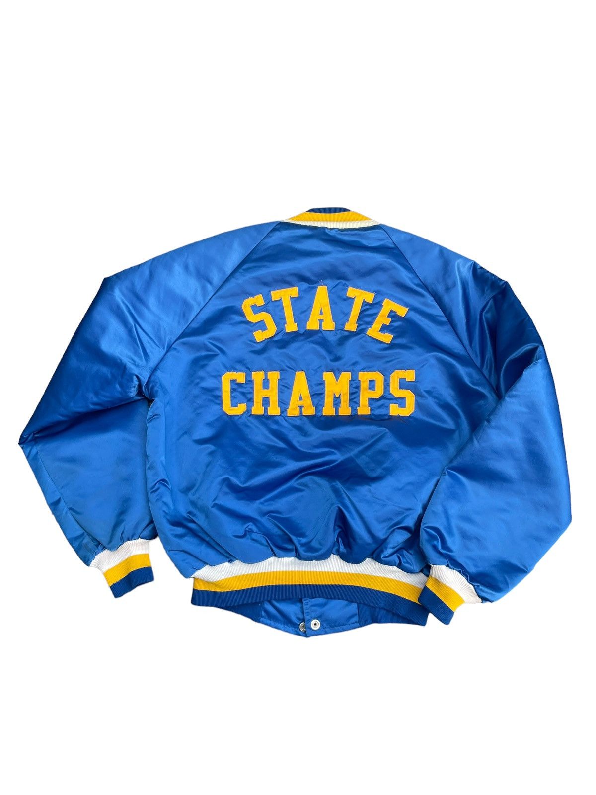 Vintage Vintage 80’s Jackson Ville State Champion Jacket Size US L / EU 52-54 / 3 - 2 Thumbnail