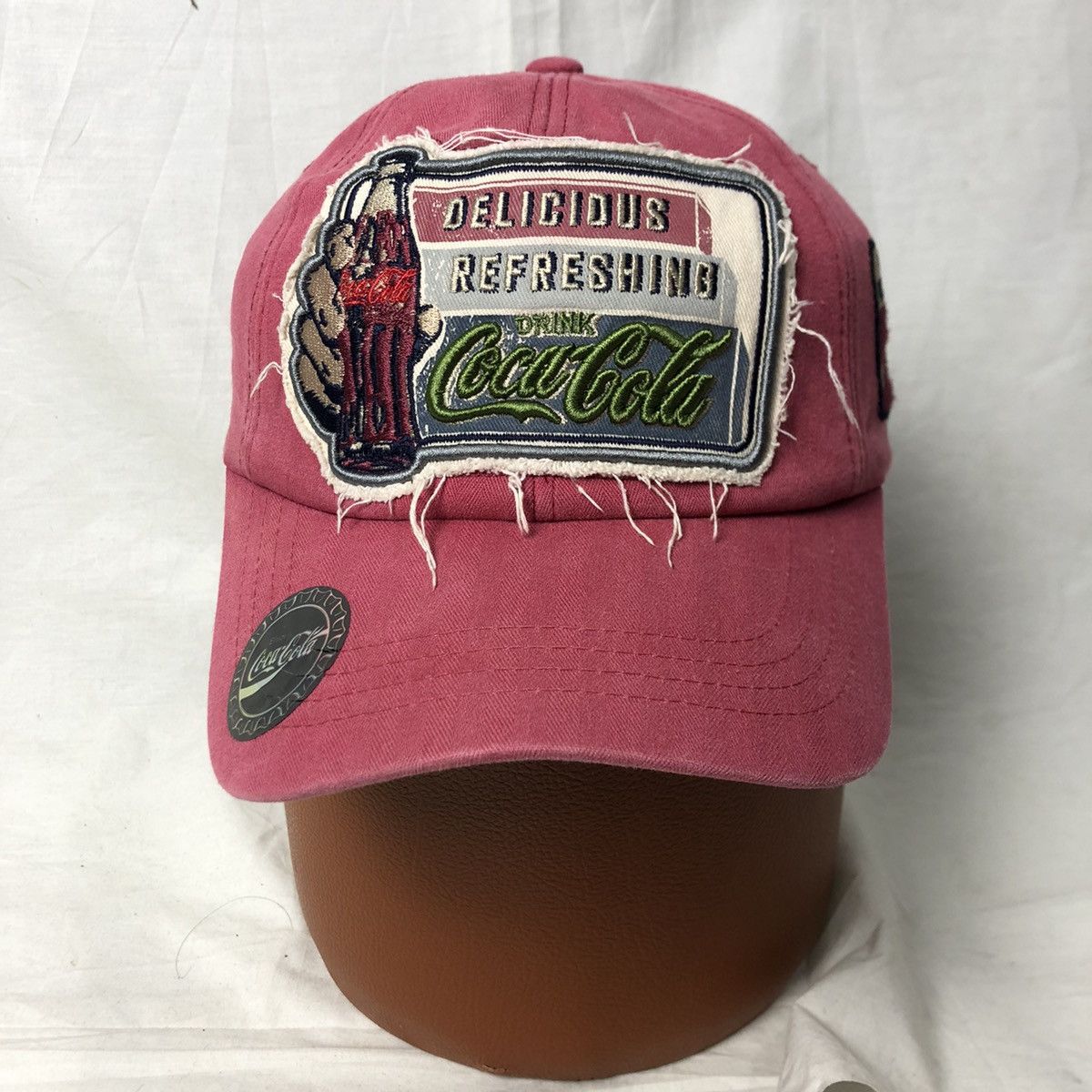 Vintage Vintage Coca Cola Distressed Ripped Hats | Grailed
