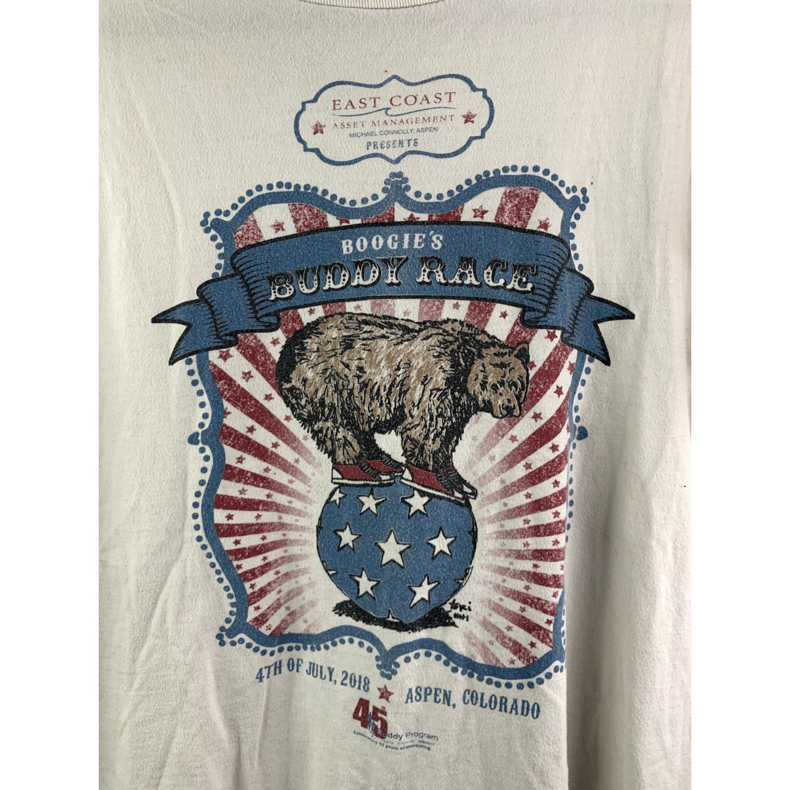 Anvil Aspen Shirt Boogie's Buddy Race 4th Of July Colorado Tee Men Size US L / EU 52-54 / 3 - 2 Thumbnail