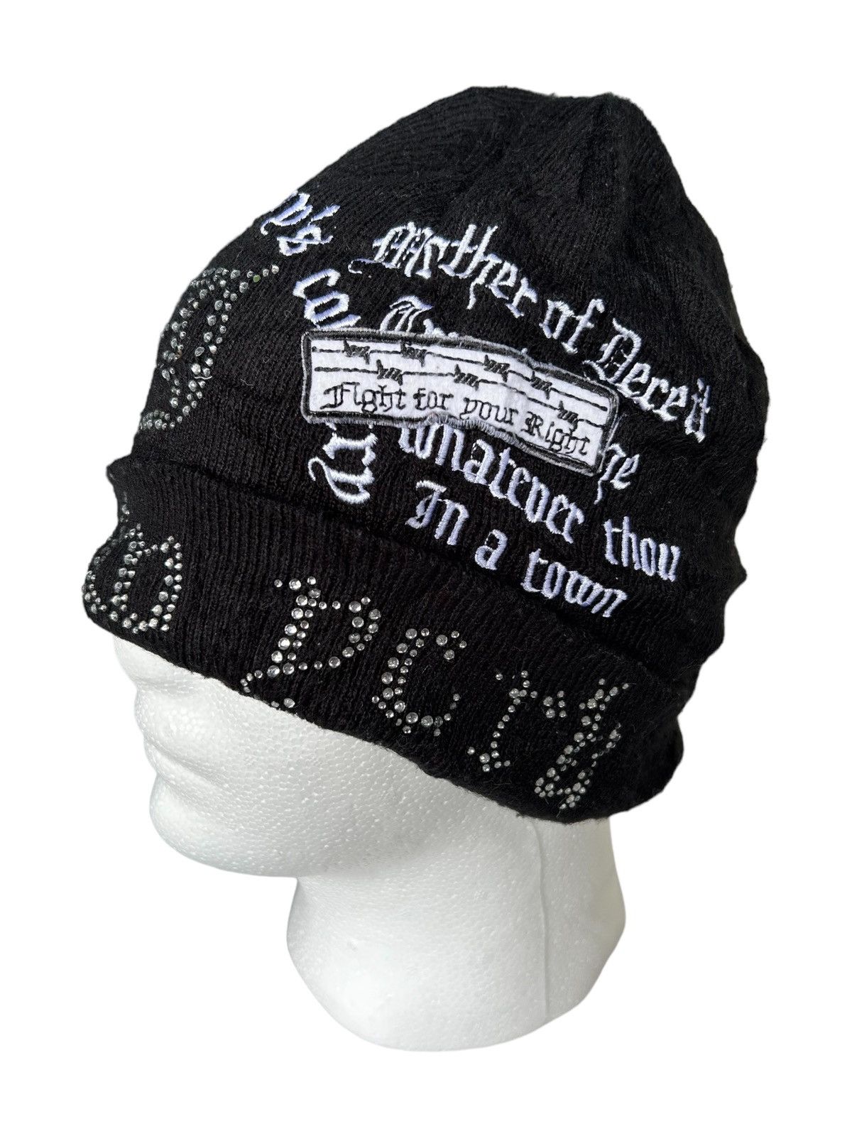 Punk Bondage Style Beanie Hats ☠️☠️